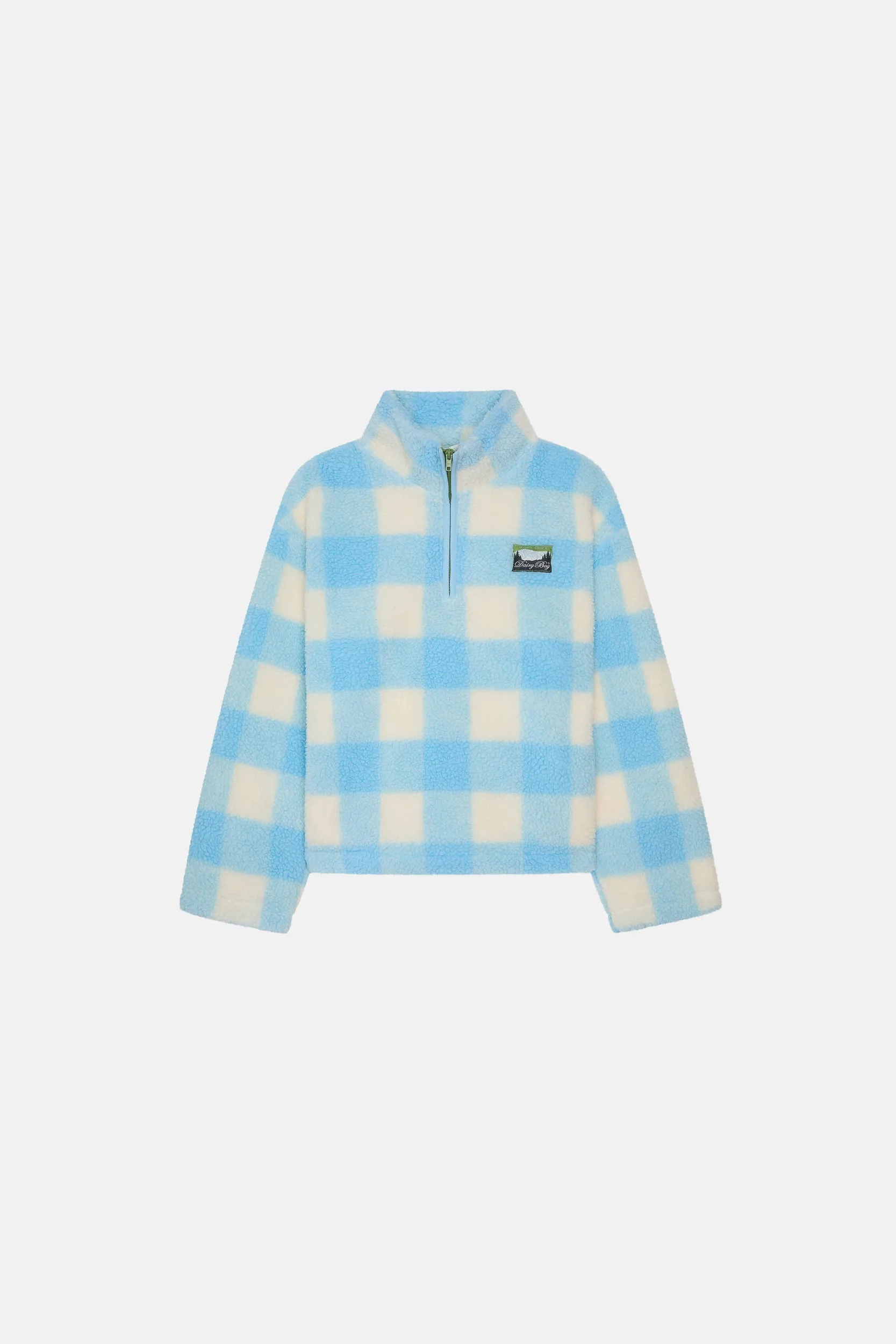 Green Mountain Fleece - Blue Buffalo Check sold by Dairy Boy product image thumbnail 5