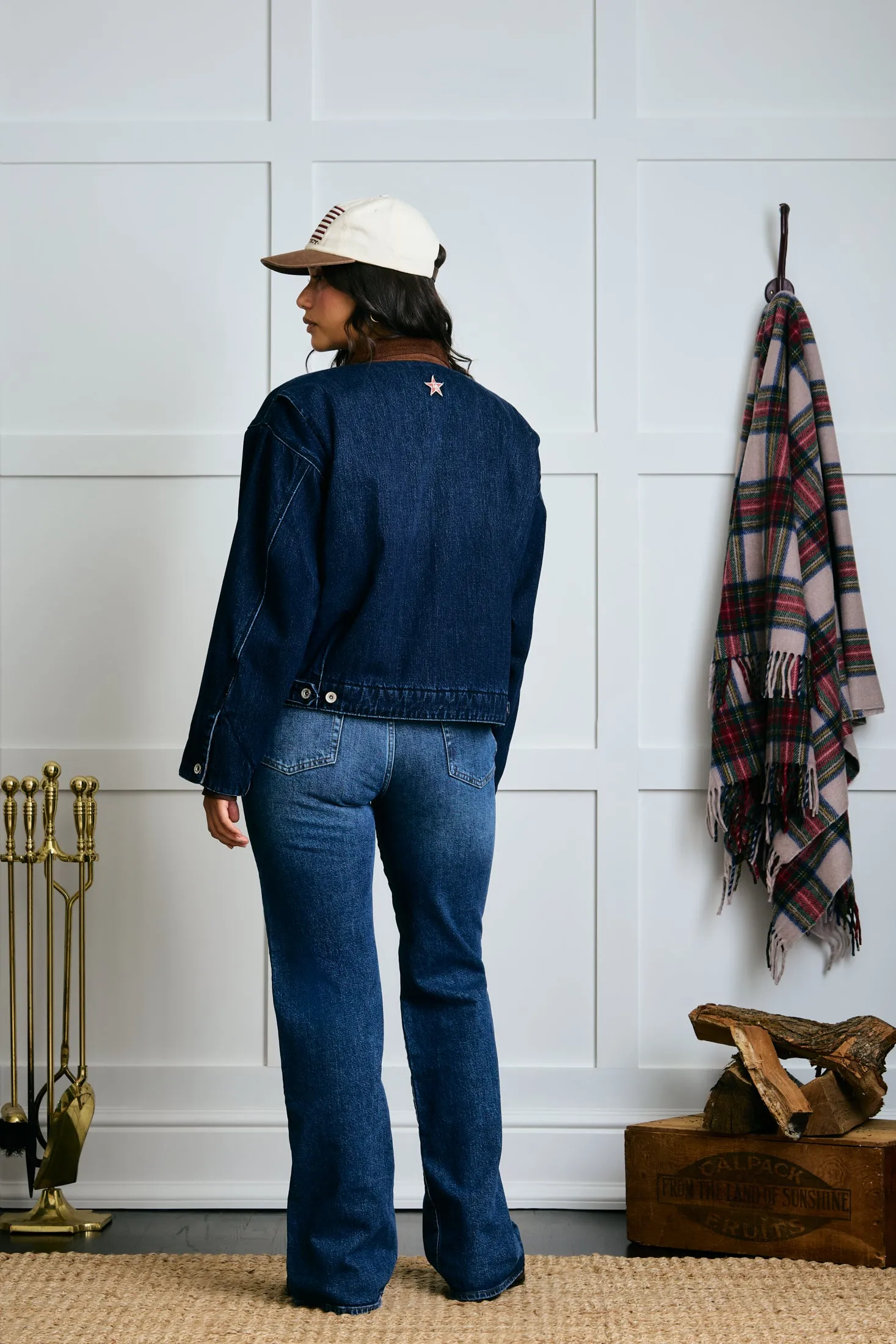 The Barn Jacket - Wild Blue sold by Dairy Boy product image thumbnail 3