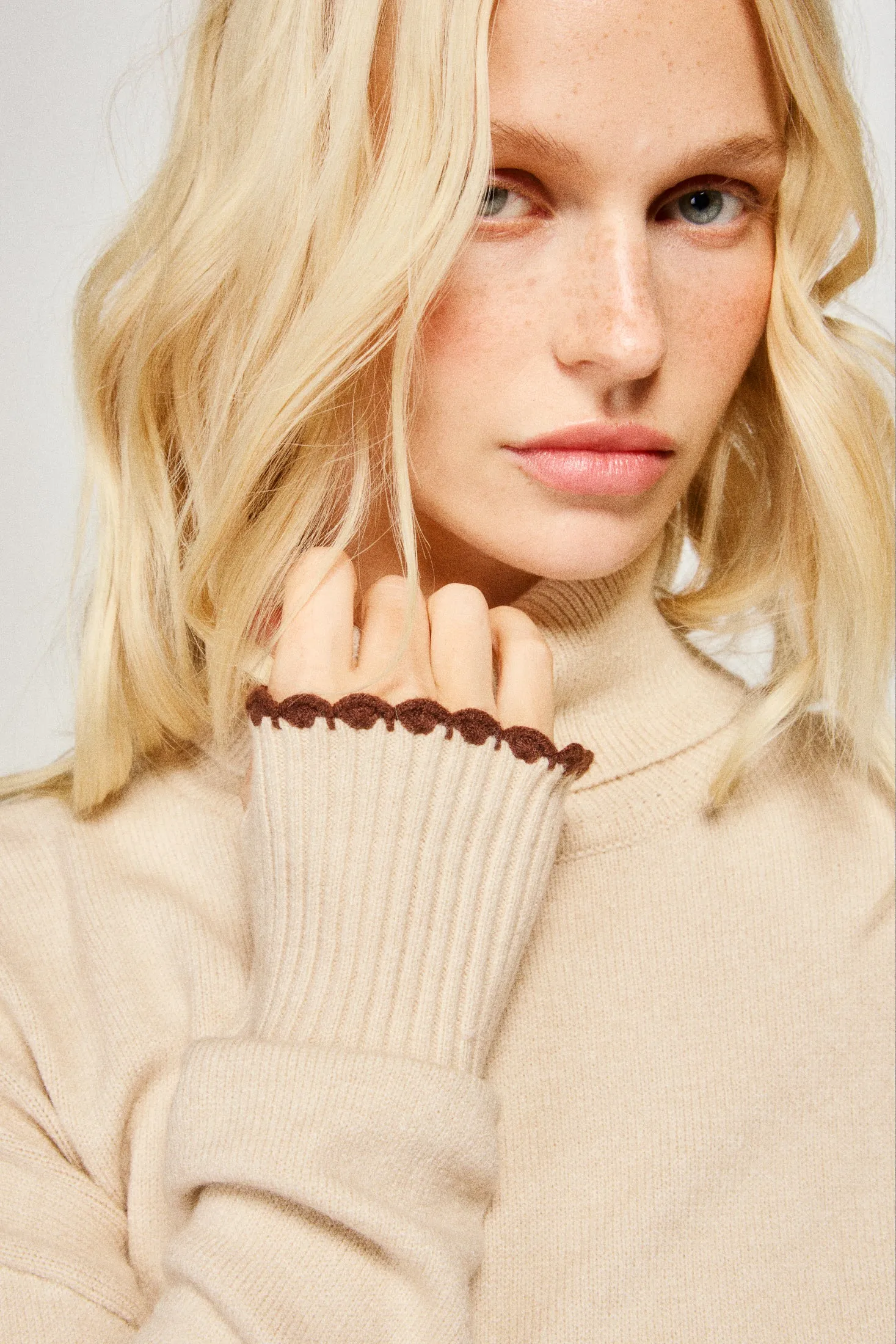 Ellie Turtleneck - Oat sold by Dairy Boy product image thumbnail 3