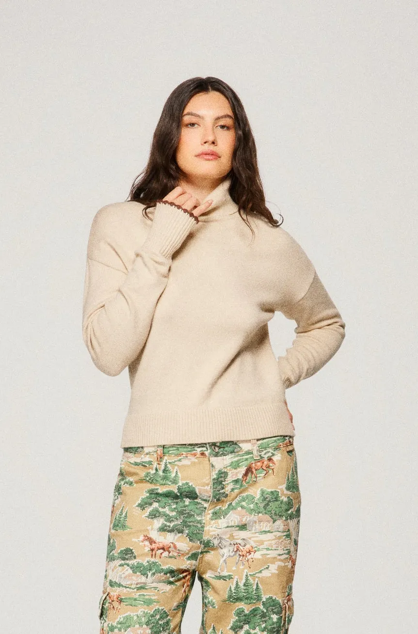 Ellie Turtleneck - Oat sold by Dairy Boy product image thumbnail 4