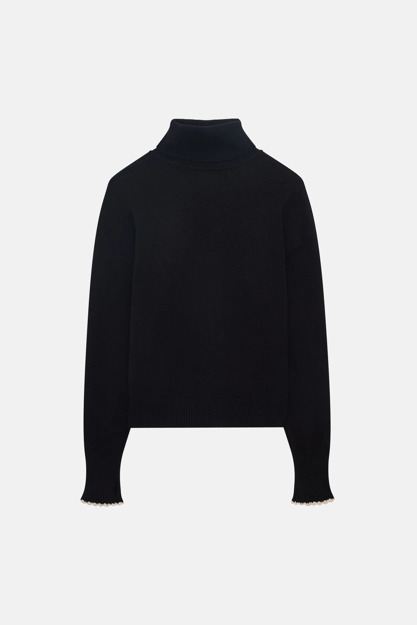 Ellie Turtleneck - Black sold by Dairy Boy product image thumbnail 5