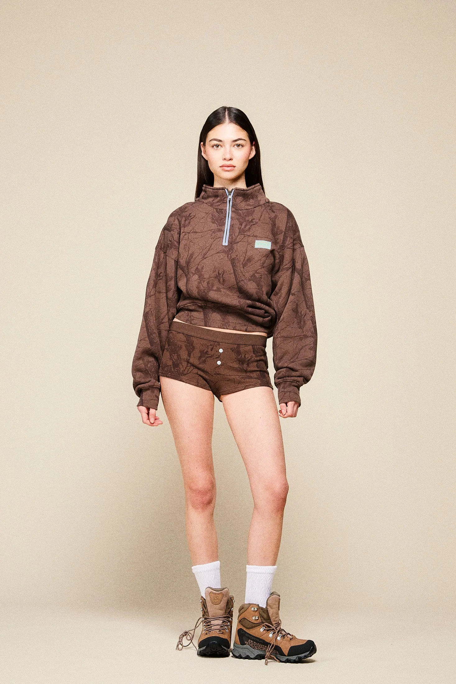 Heritage Half Zip - Lowcountry Camo sold by Dairy Boy product image thumbnail 4