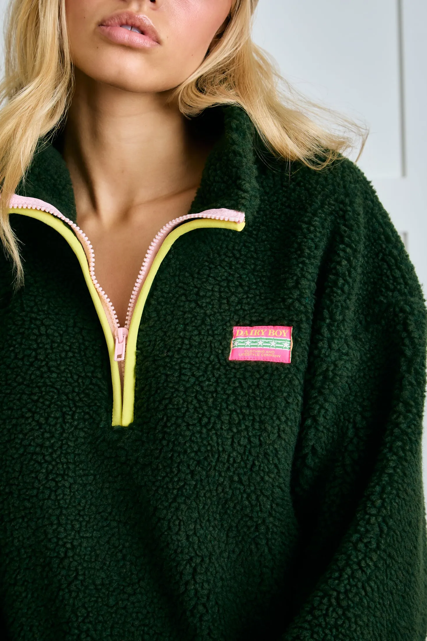 Mountain Fleece - Vermont Green sold by Dairy Boy product image thumbnail 2