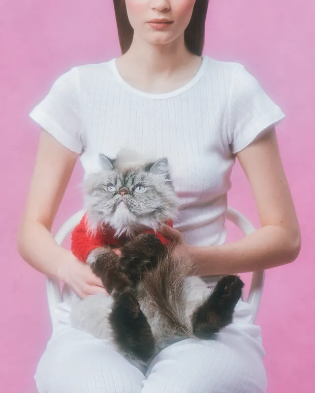 Pointelle Sleep Tee - Cupid made by Dairy Boy