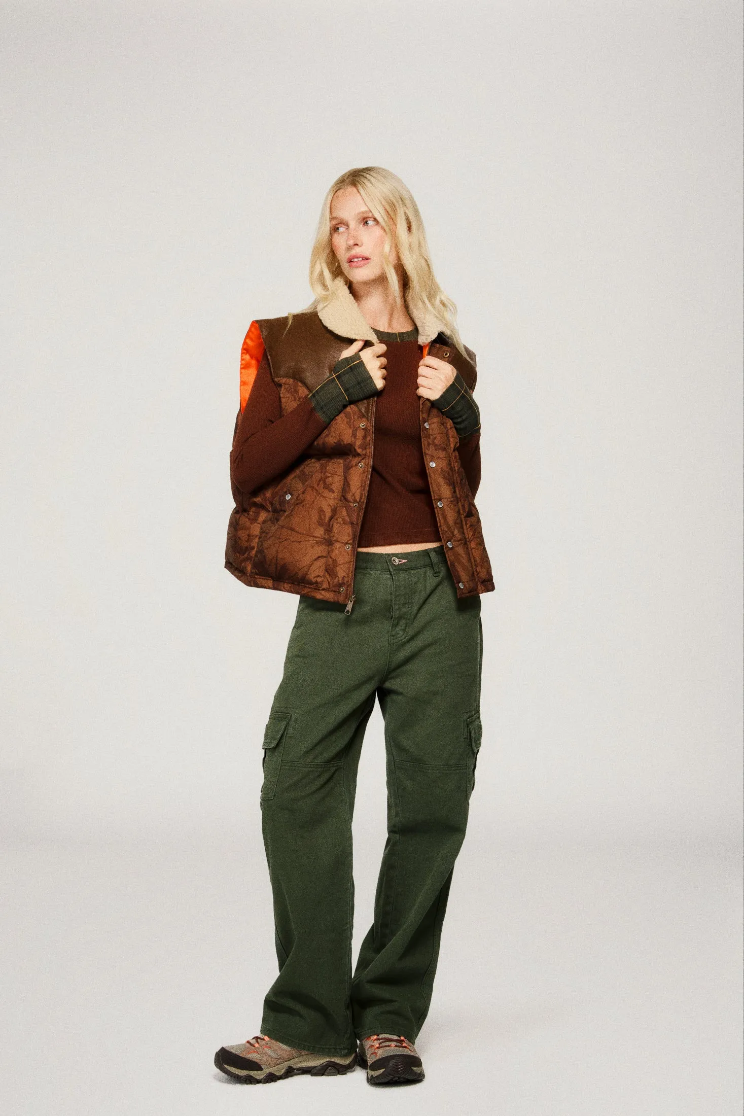 Mountain Puffer Vest - Lowcountry Camo sold by Dairy Boy product image thumbnail 5