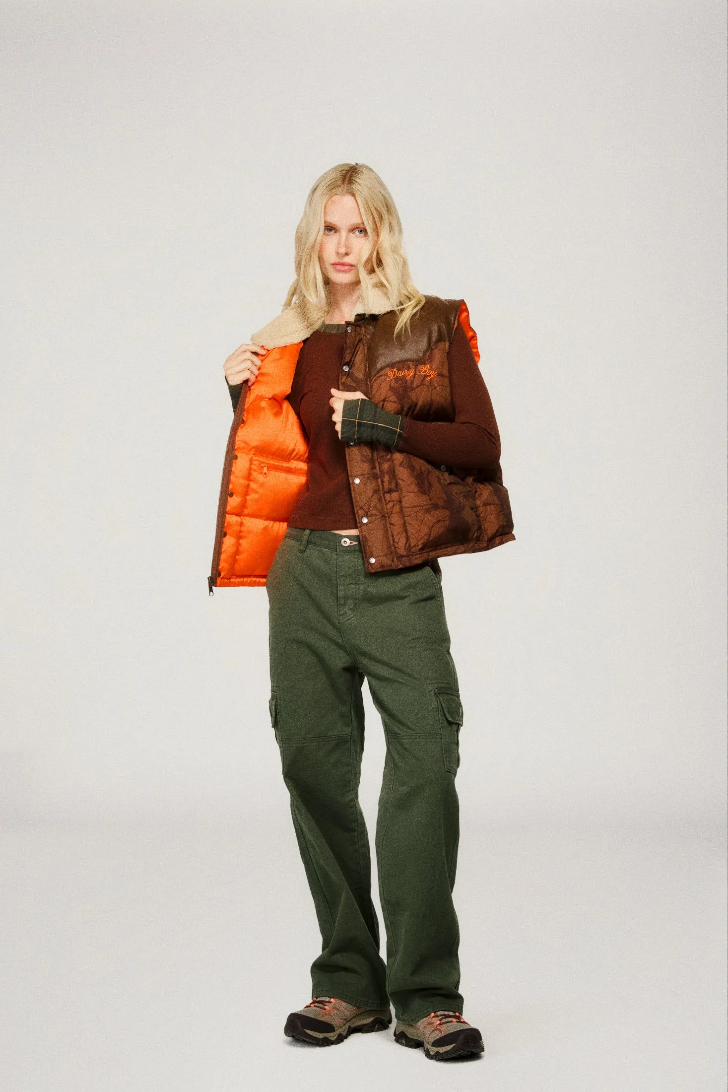 Mountain Puffer Vest - Lowcountry Camo sold by Dairy Boy product image thumbnail 3