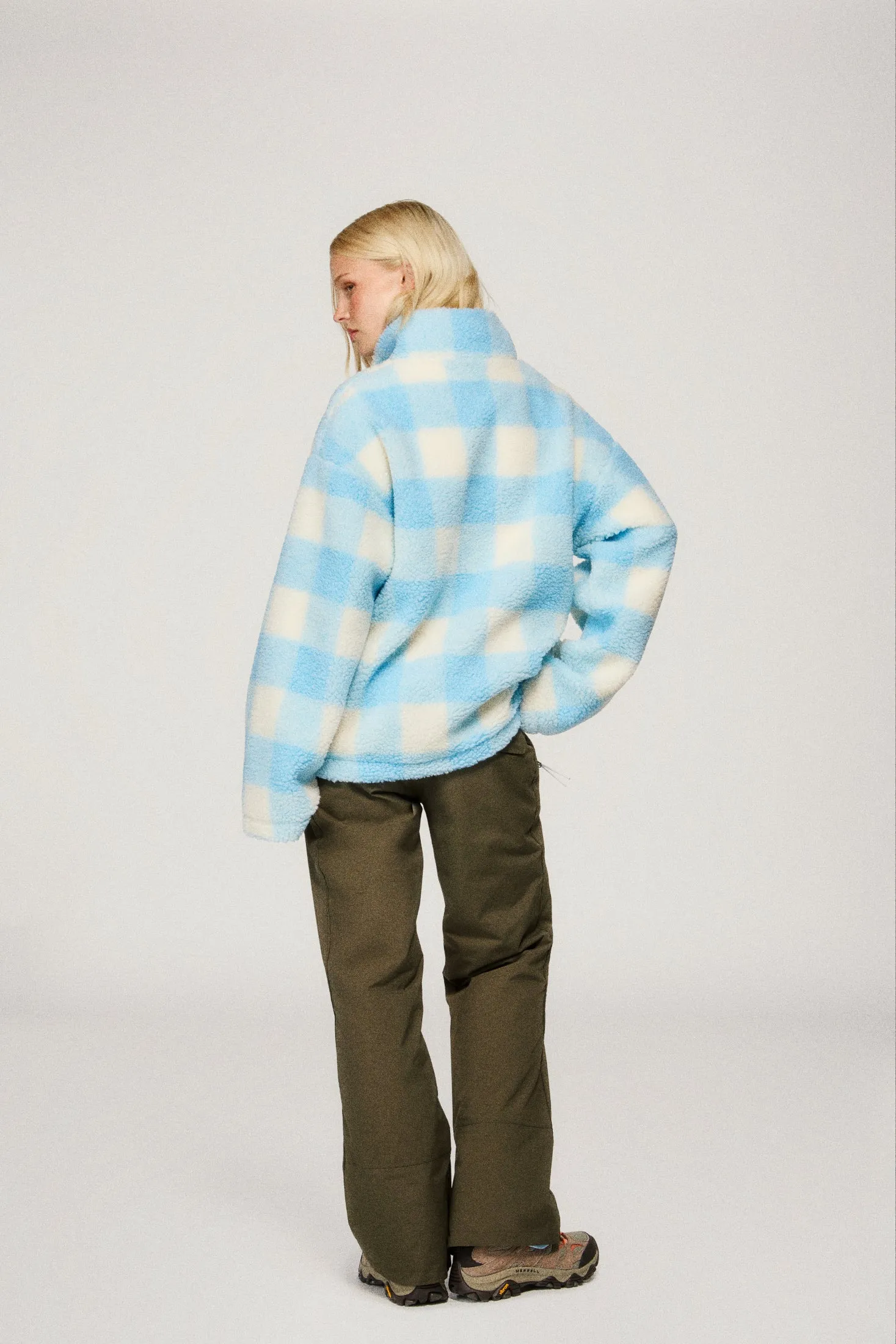 Mountain Fleece - Blue Buffalo Check sold by Dairy Boy product image thumbnail 4
