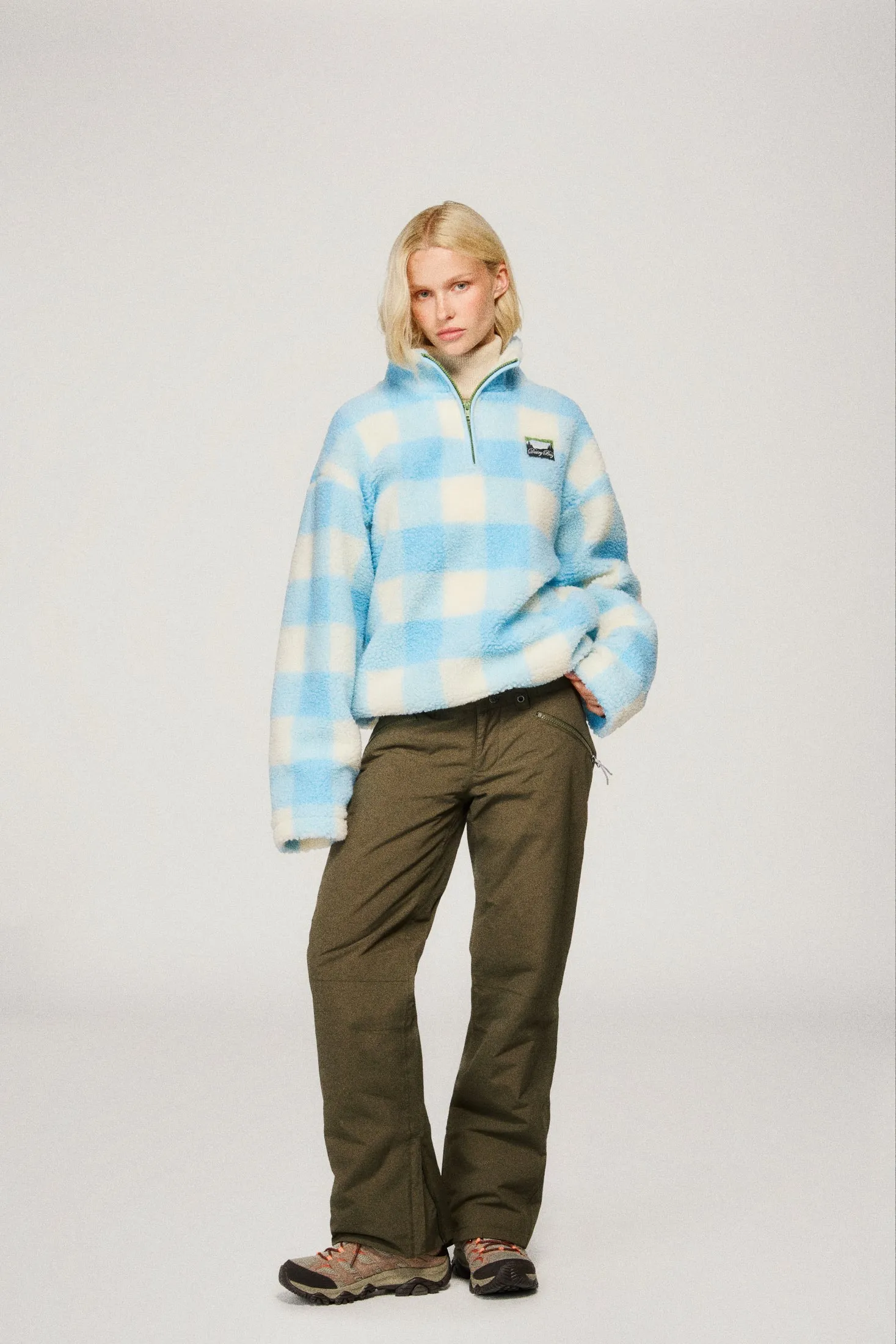 Mountain Fleece - Blue Buffalo Check sold by Dairy Boy product image thumbnail 3