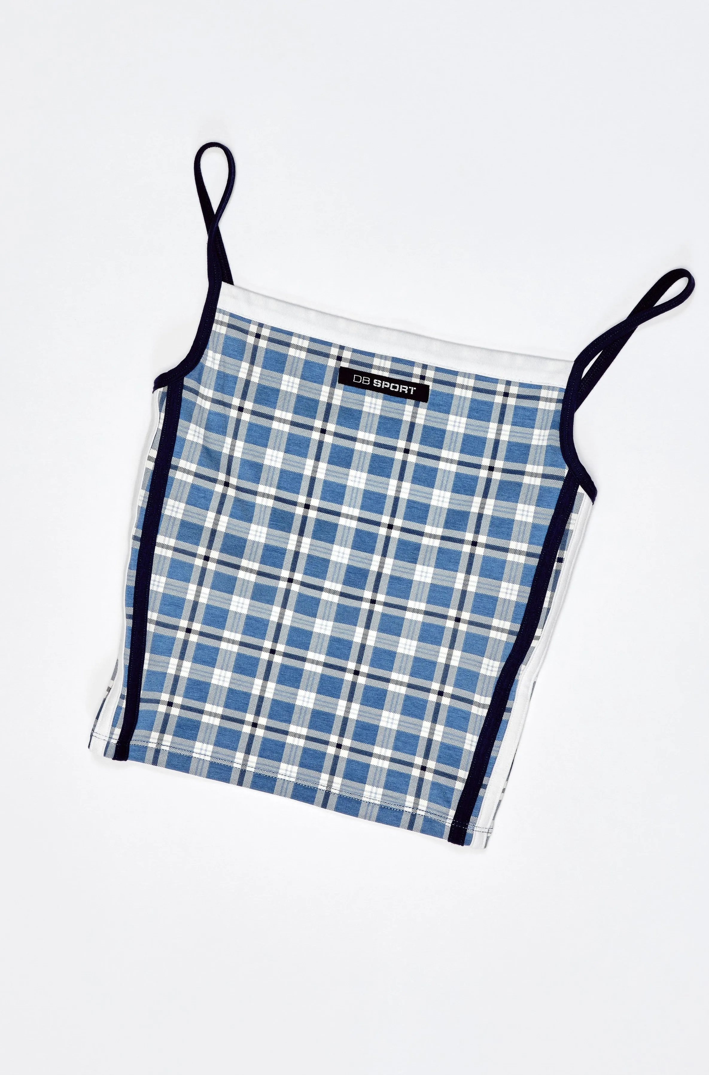 Square Neck Tank - Greenwich Plaid sold by Dairy Boy product image thumbnail 5