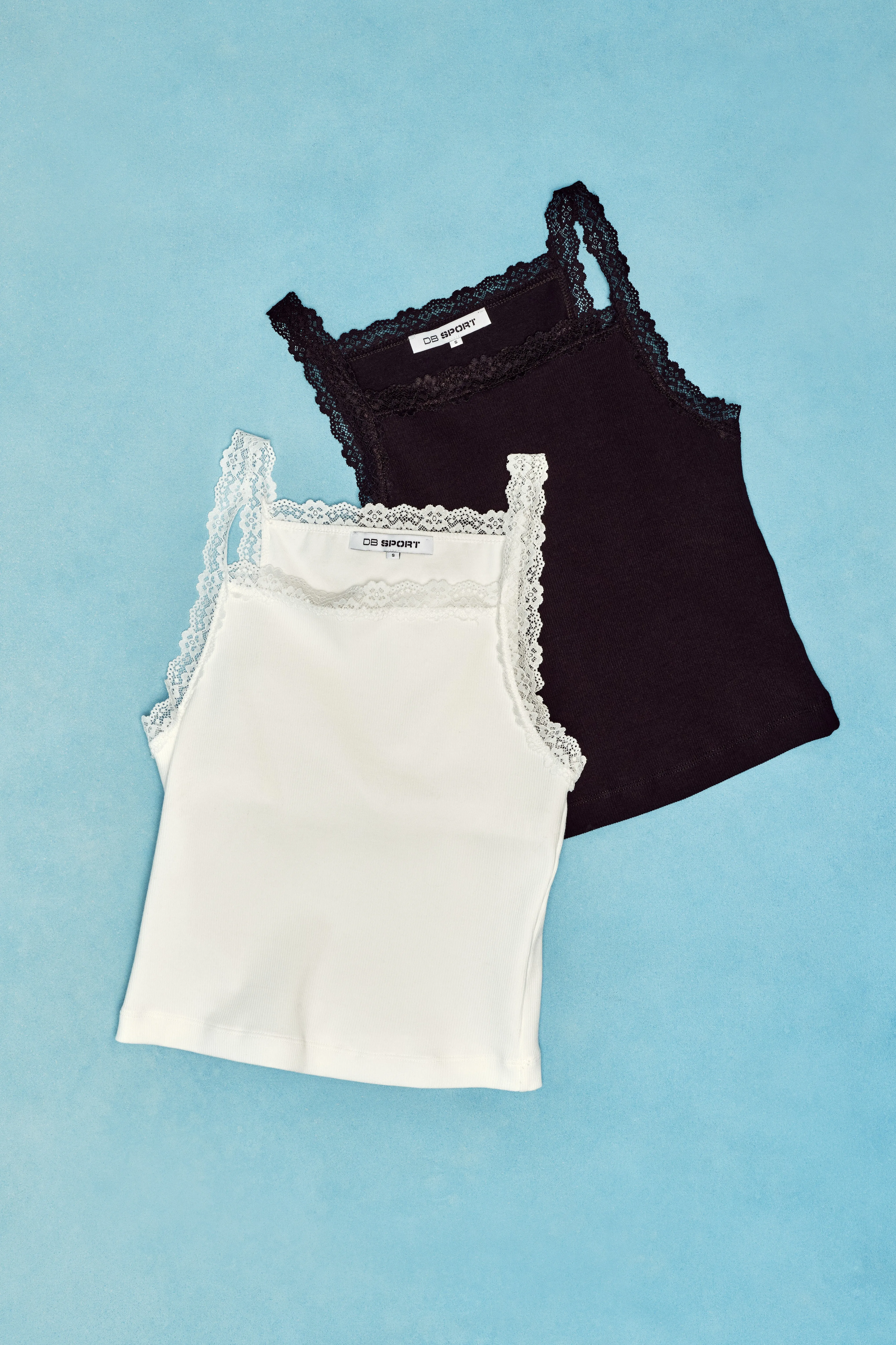 Mia Lace Tank - Soft White sold by Dairy Boy product image thumbnail 5