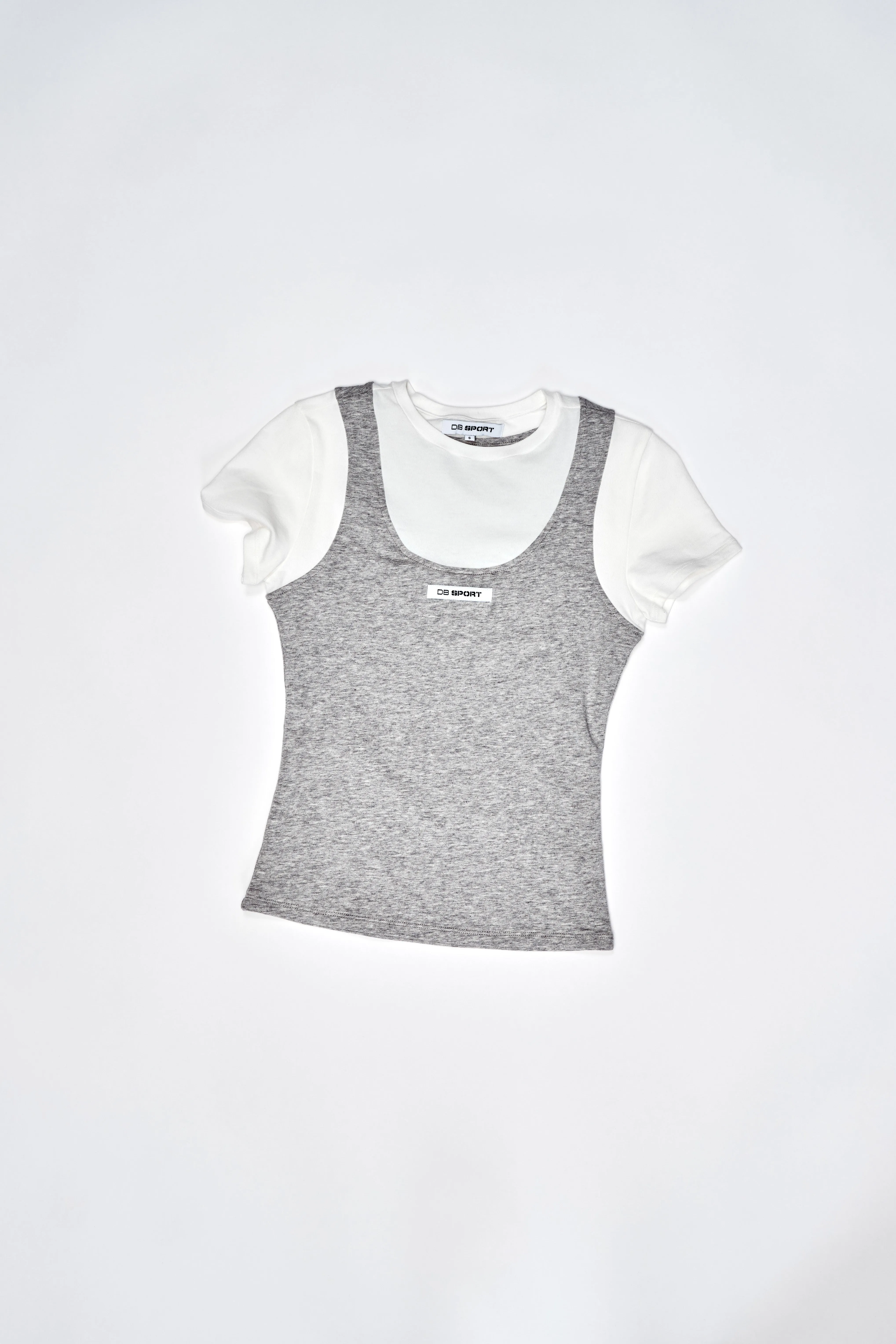 All In One Tee - Heather Grey sold by Dairy Boy product image thumbnail 4