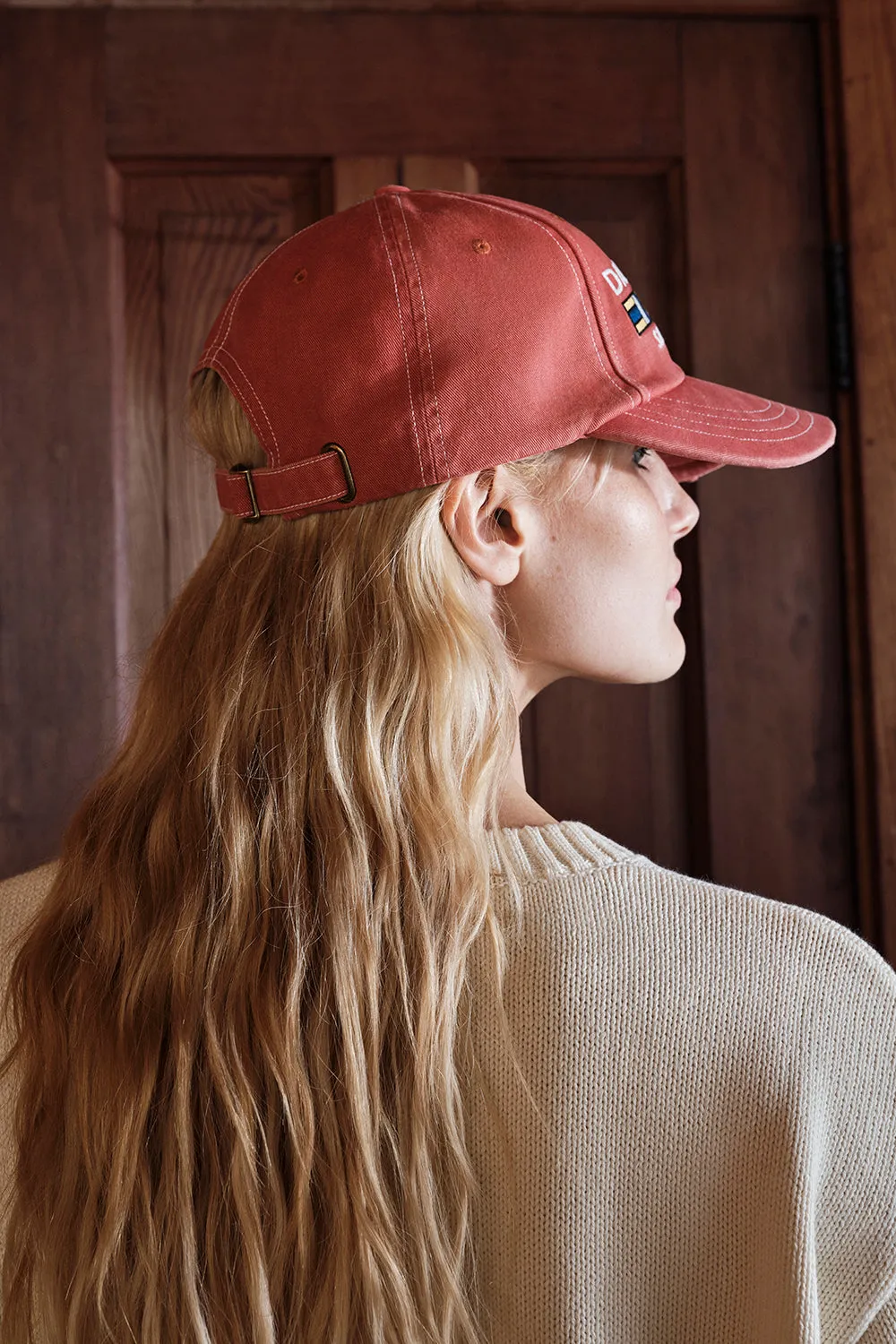 Sailing School Baseball Hat - Nantucket Red sold by Dairy Boy product image thumbnail 3