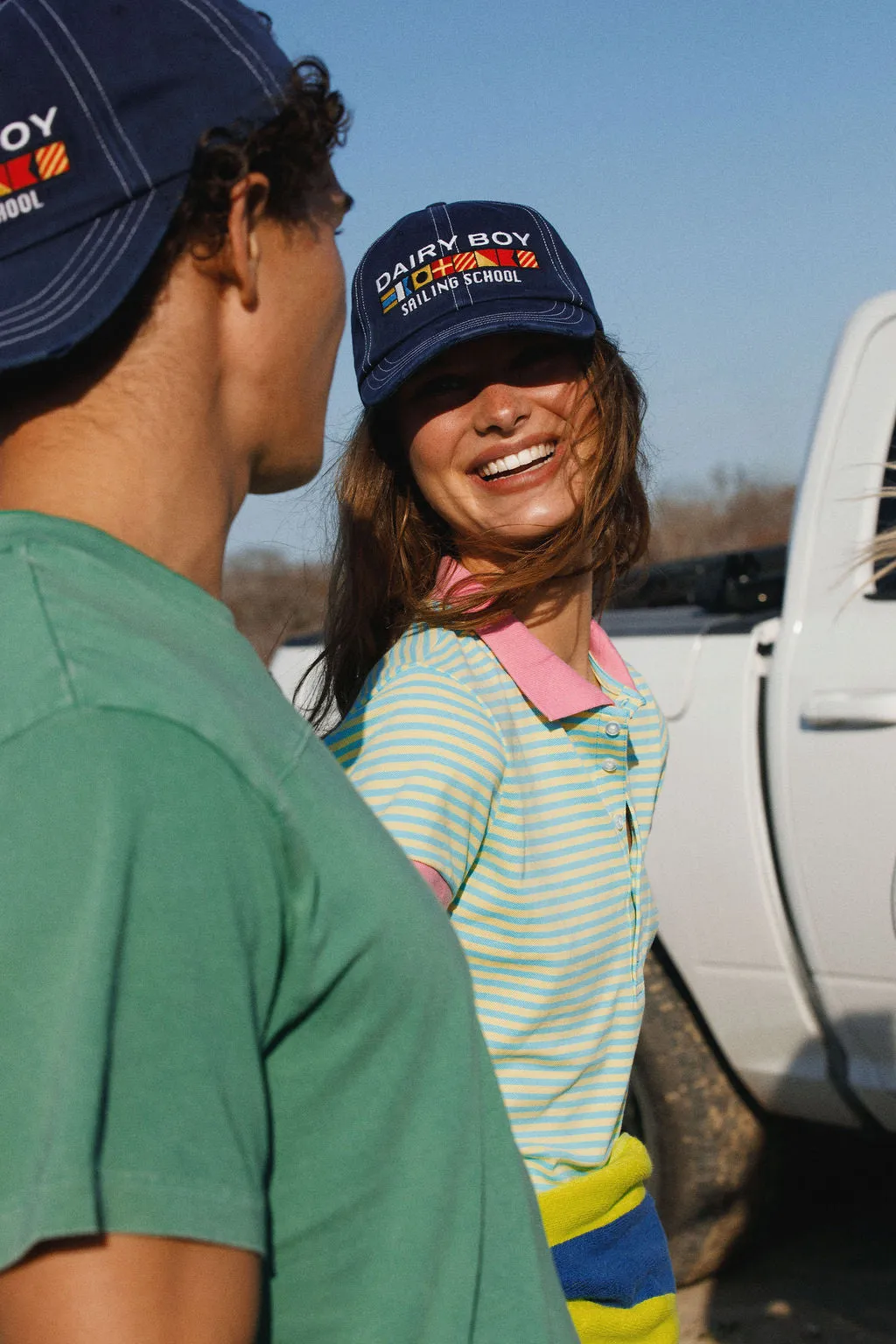 Sailing School Baseball Hat - Classic Navy sold by Dairy Boy product image thumbnail 2