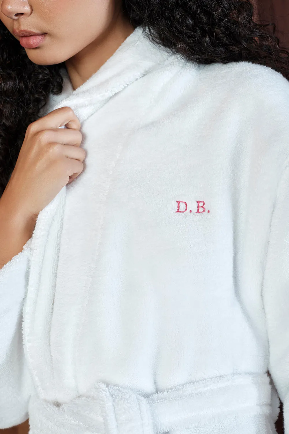 Classic Robe - Soft White sold by Dairy Boy product image thumbnail 5