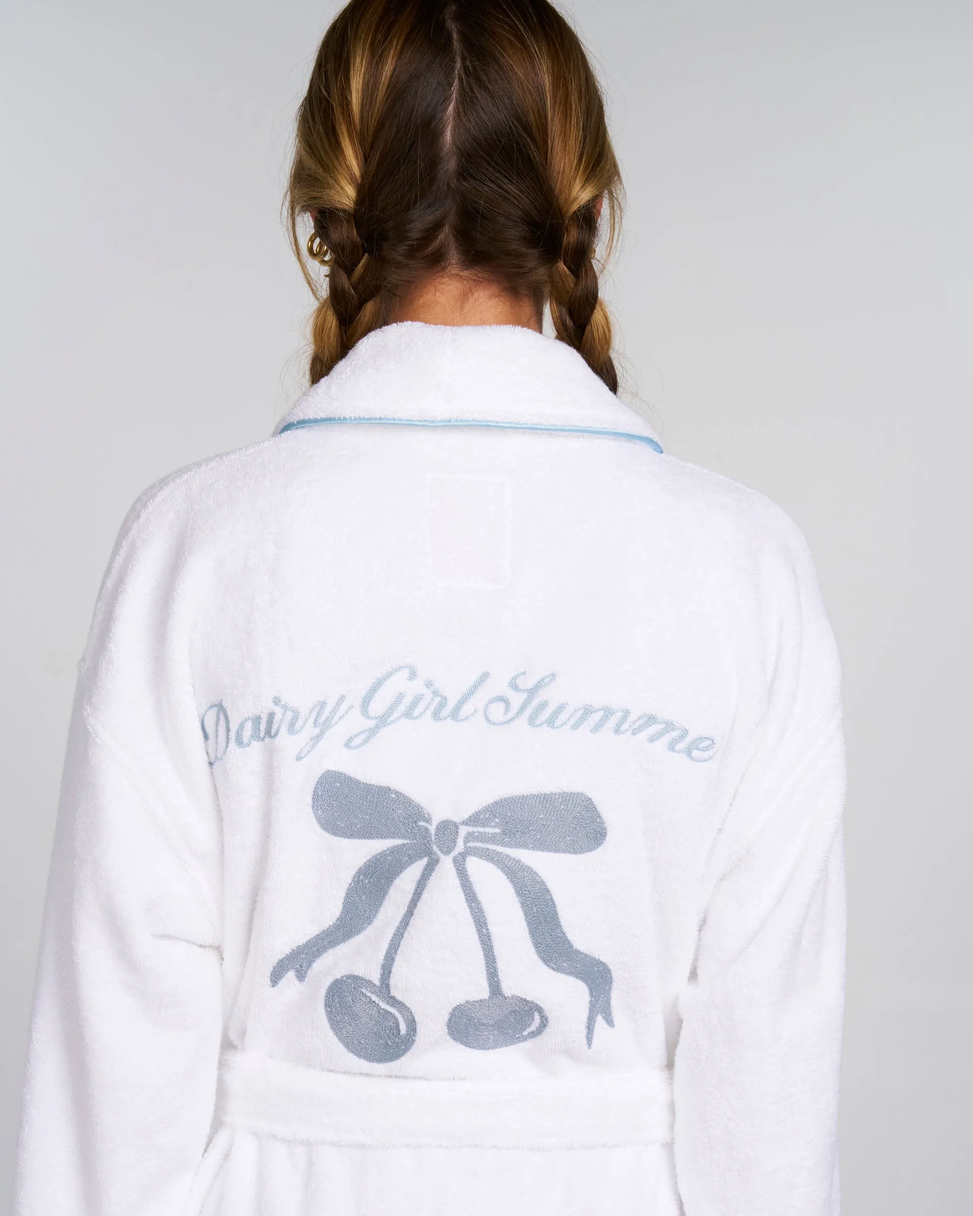 Dairy Girl Summer Robe - Powder Blue sold by Dairy Boy product image thumbnail 4