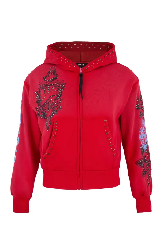 DAGGER SOUVENIR ZIP HOODIE sold by EASTIE