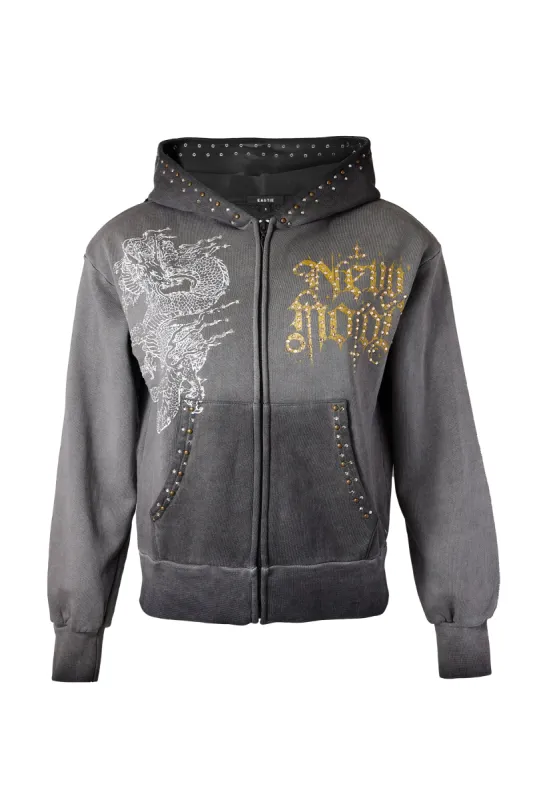 DRAGON SOUVENIR ZIP HOODIE sold by EASTIE