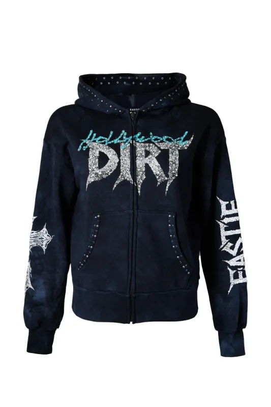 DIRT SOUVENIR ZIP HOODIE sold by EASTIE