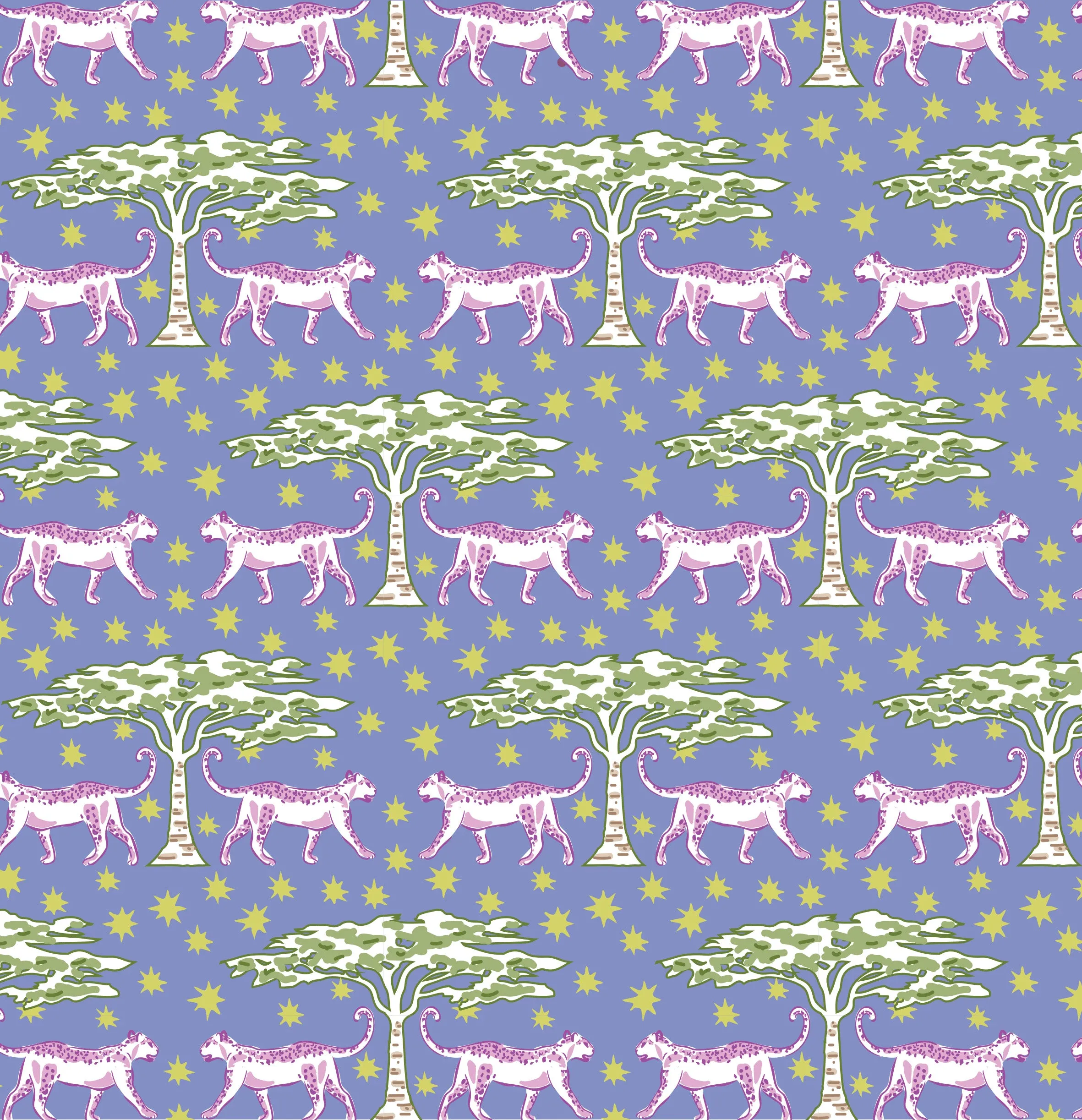 Riley Women's Pajama Short Set - Royal Safari sold by Lila and Hayes product image thumbnail 2