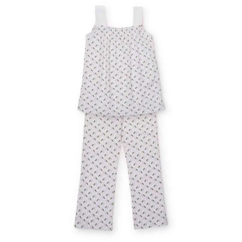 Pennie Women's Pajama Pant Set - Cheers to Champagne sold by Lila and Hayes