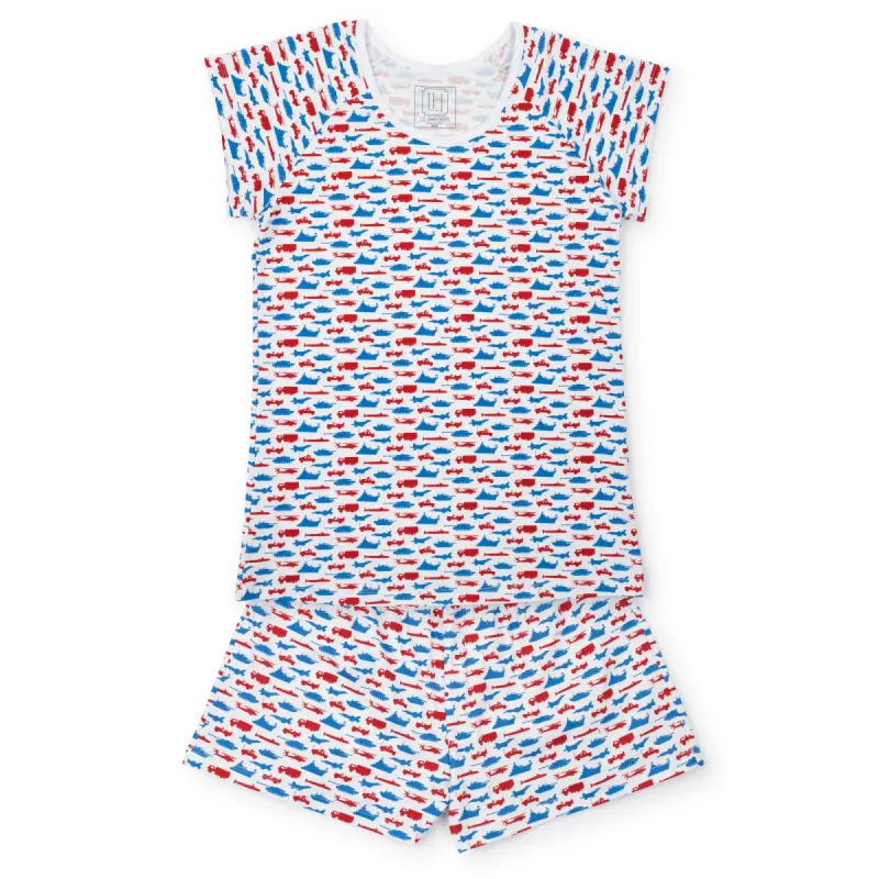 Kelley Women's Pima Cotton Pajama Set - Freedom Fighters made by Lila and Hayes