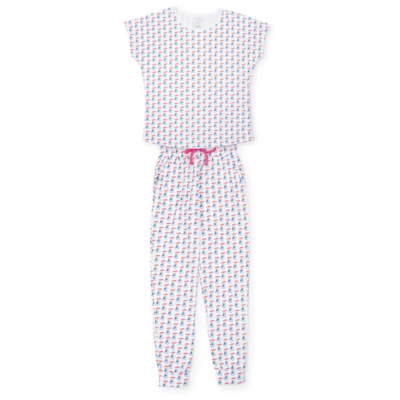 Melanie Women's Pajama Jogger Pant Set - Majestic Monkey sold by Lila and Hayes