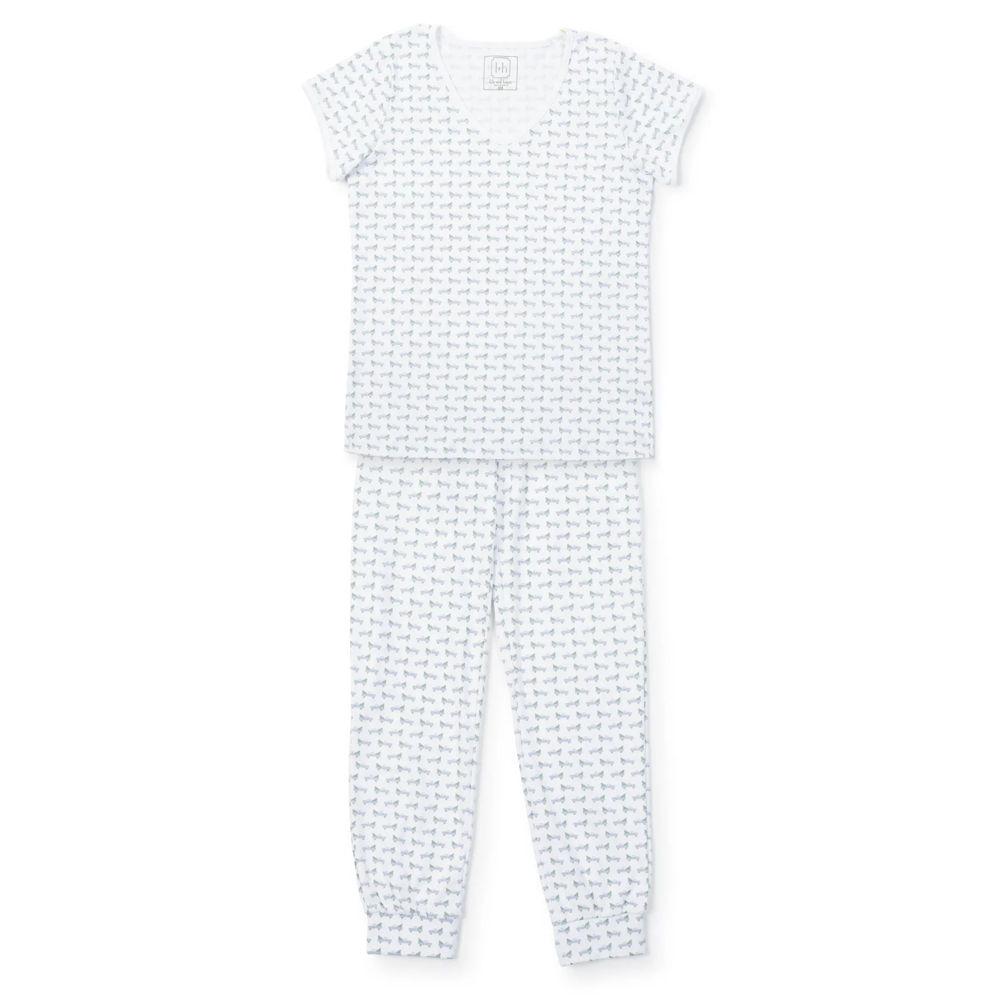 SALE Melanie Women's Pajama Jogger Pant Set - Holiday Truck sold by Lila and Hayes