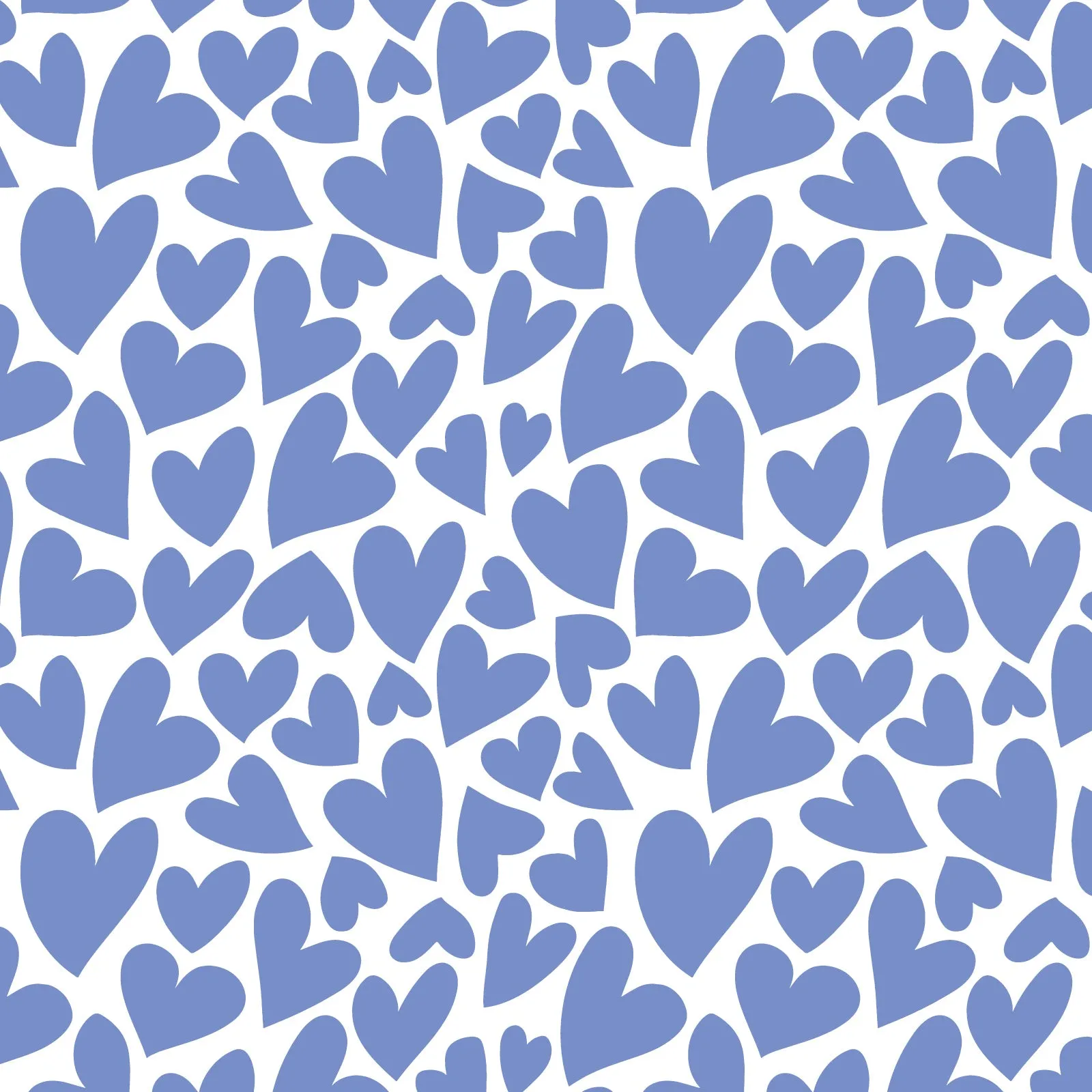 SALE Anna Women's Longsleeve Top Short Set - I Heart You Blue sold by Lila and Hayes product image thumbnail 2