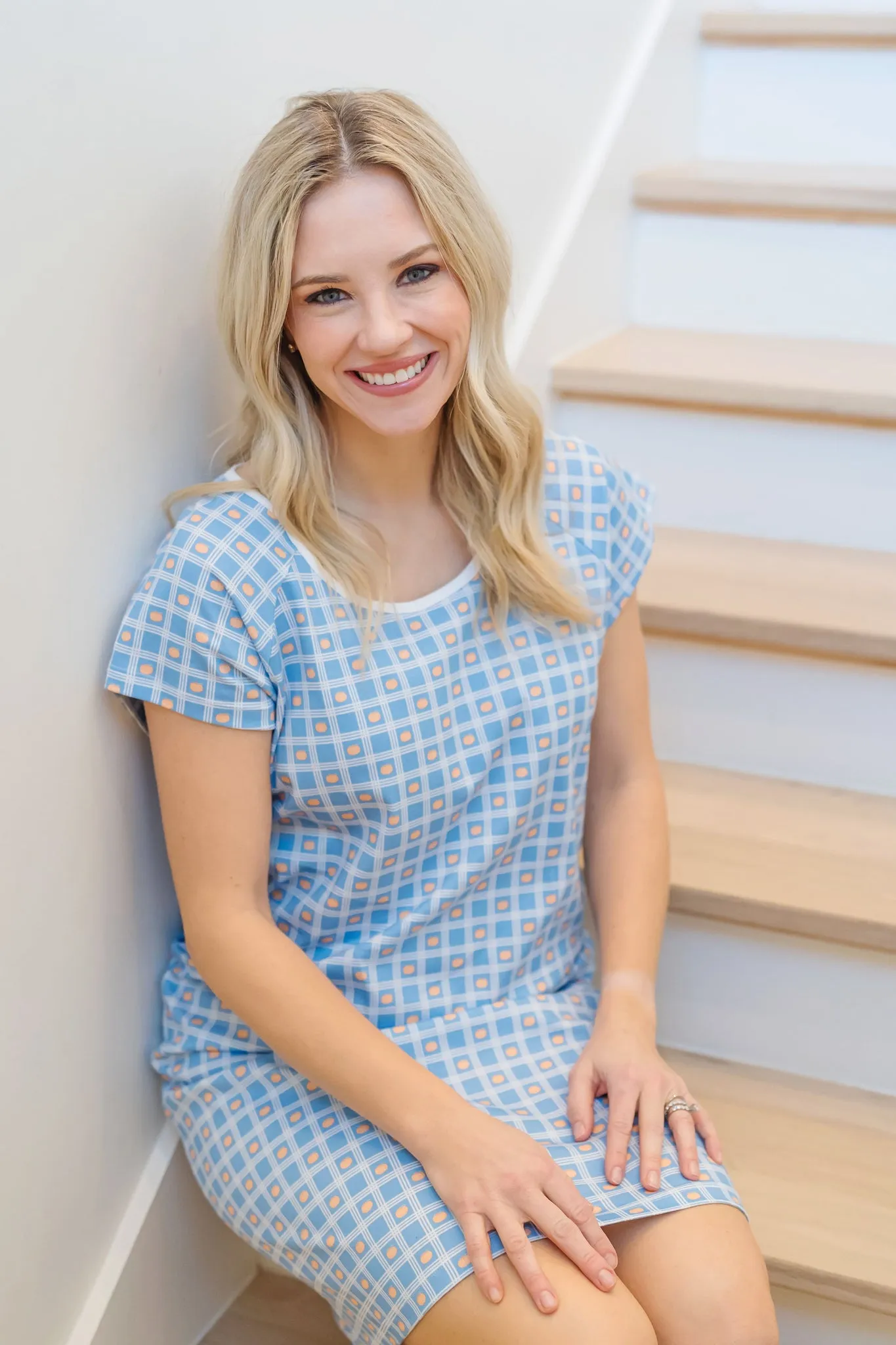 Wendy Women's Nightgown - Pumpkin Plaid sold by Lila and Hayes product image thumbnail 3