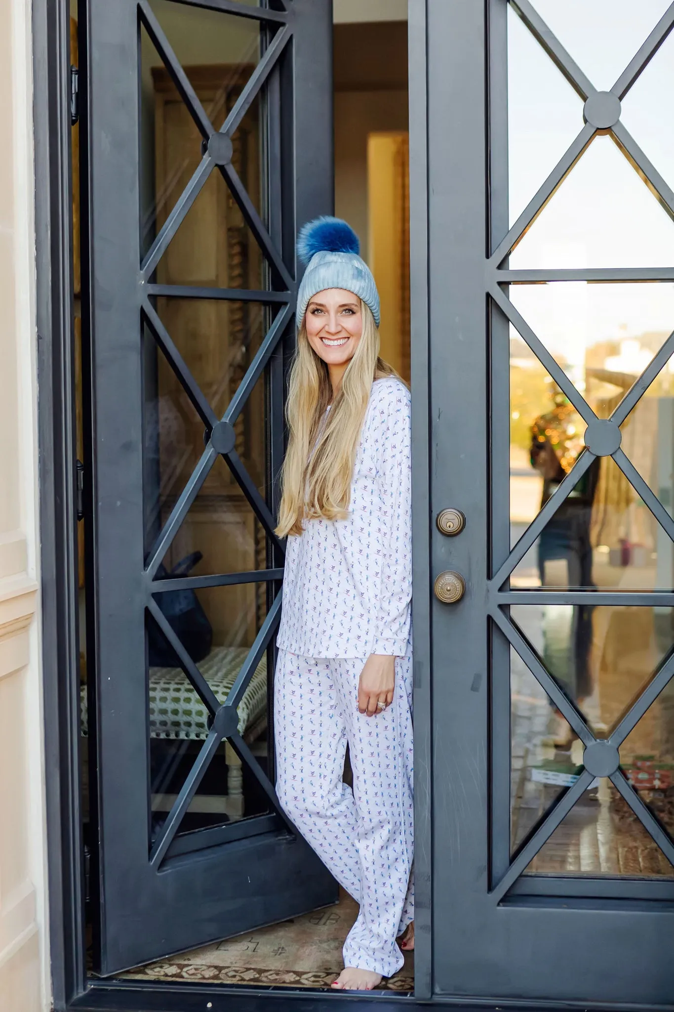 Audrey Women's Longsleeve Top Pant Set - Hitting the Slopes sold by Lila and Hayes product image thumbnail 3