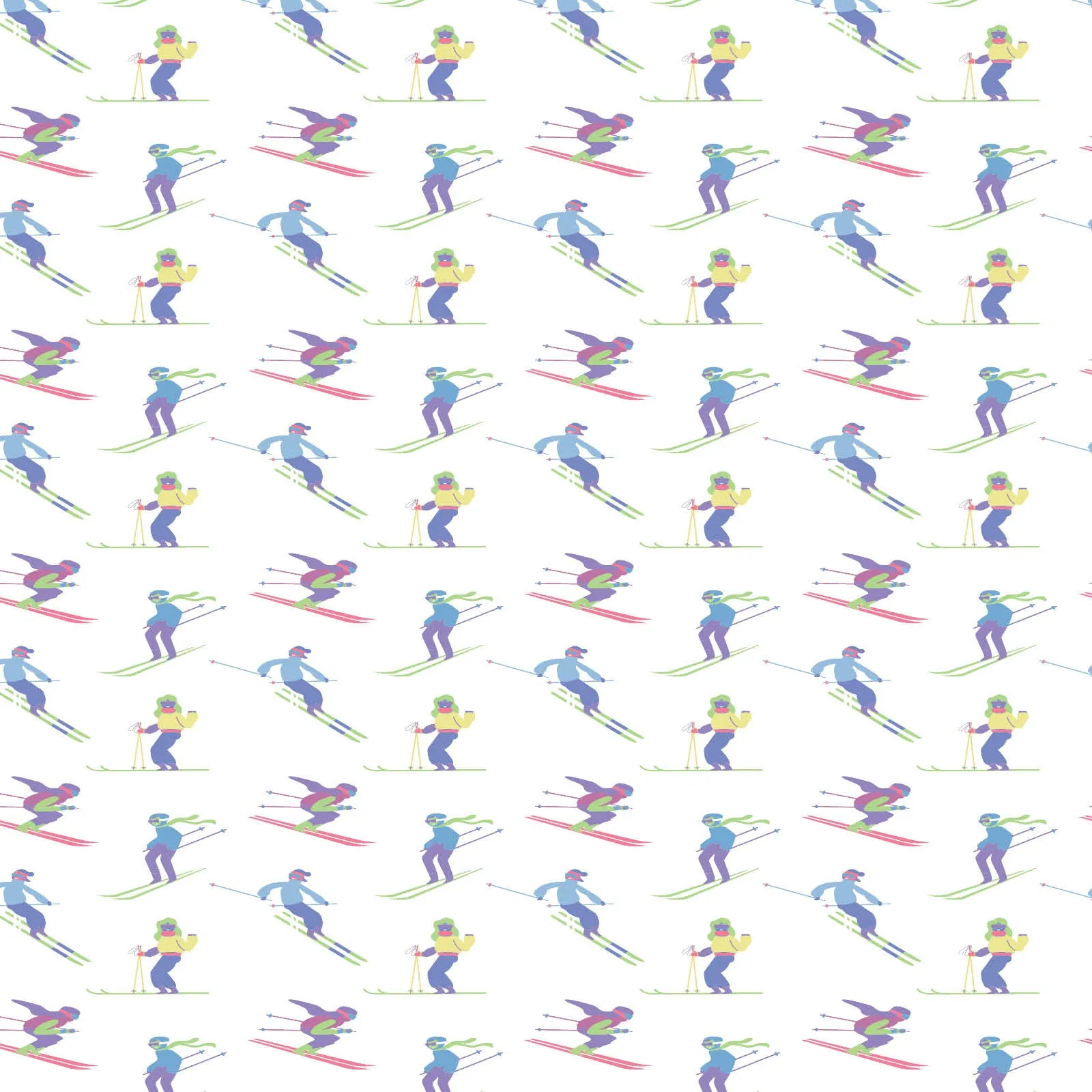 Melanie Women's Pajama Jogger Pant Set - Hitting the Slopes sold by Lila and Hayes product image thumbnail 2