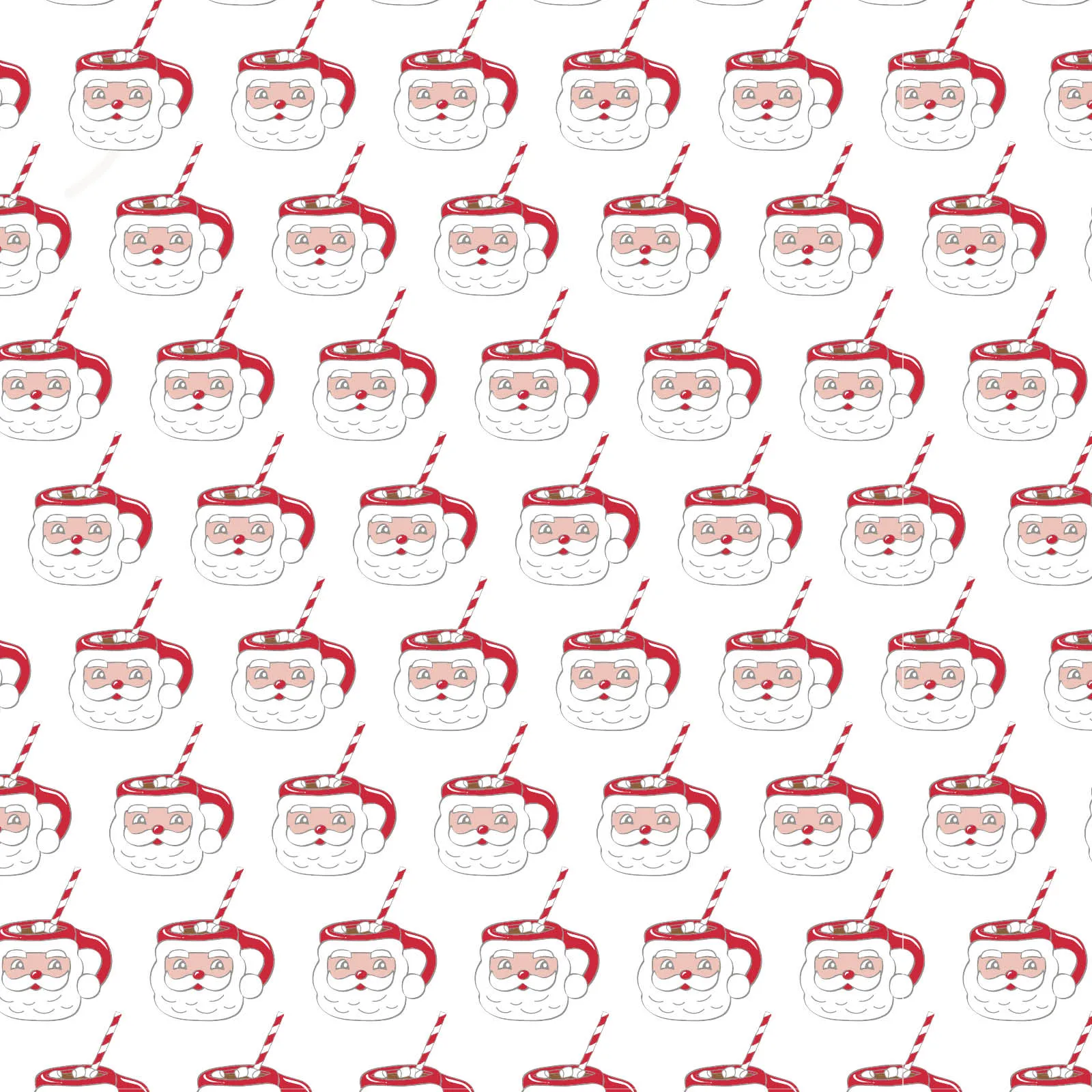 Audrey Women's Longsleeve Top Pant Set - Hot Cocoa Santa sold by Lila and Hayes product image thumbnail 2