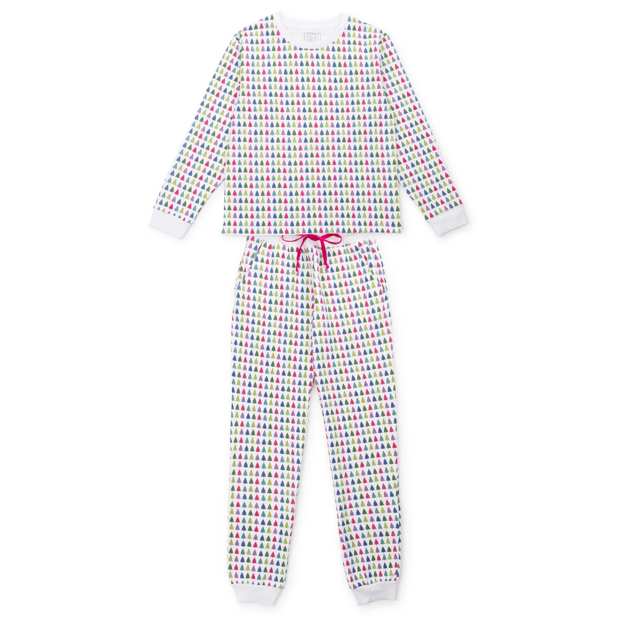 Kelsey Women's Sweatshirt Jogger Set - Christmas Tree Bright sold by Lila and Hayes