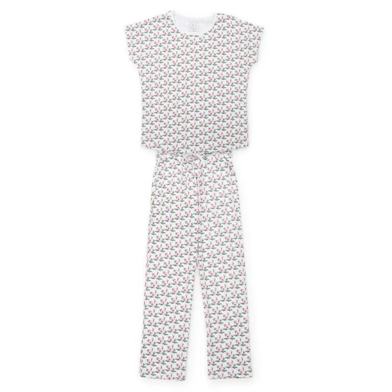 Marcia Women's Pajama Pant Set - Merry Little Cocktails sold by Lila and Hayes