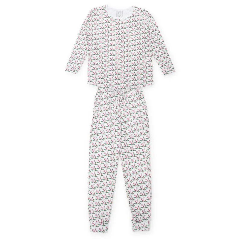 Sarah Women's Longsleeve Jogger Set - Merry Little Cocktails sold by Lila and Hayes