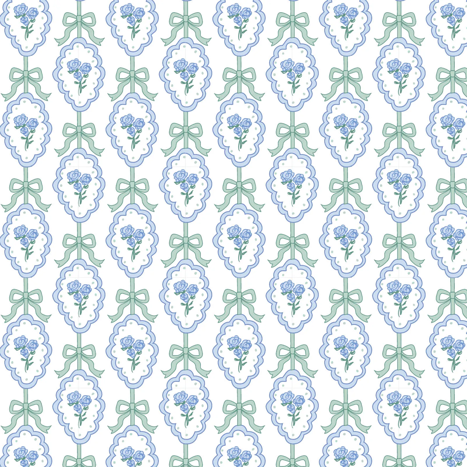 Kathryn Women's Pajama Short Set - Hampton Blooms sold by Lila and Hayes product image thumbnail 2