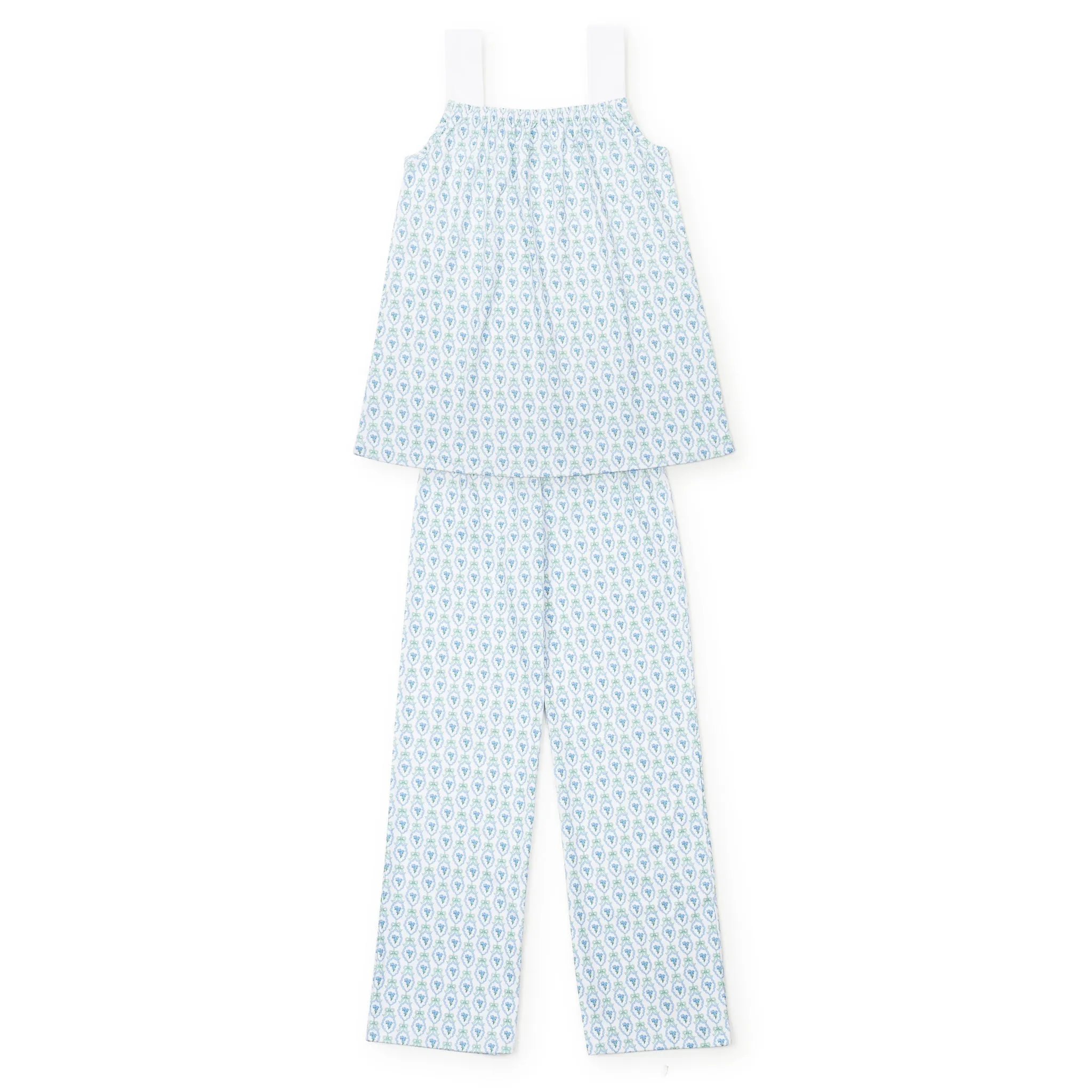 Pennie Women's Pajama Pant Set - Hampton Blooms sold by Lila and Hayes