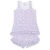 Mallory Women's Pajama Short Set - Seashells on the Seashore sold by Lila and Hayes