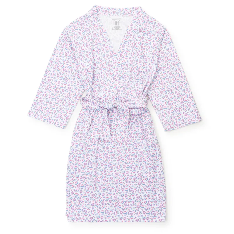 Sassy Women's Spa Wrap - Seashells on the Seashore sold by Lila and Hayes