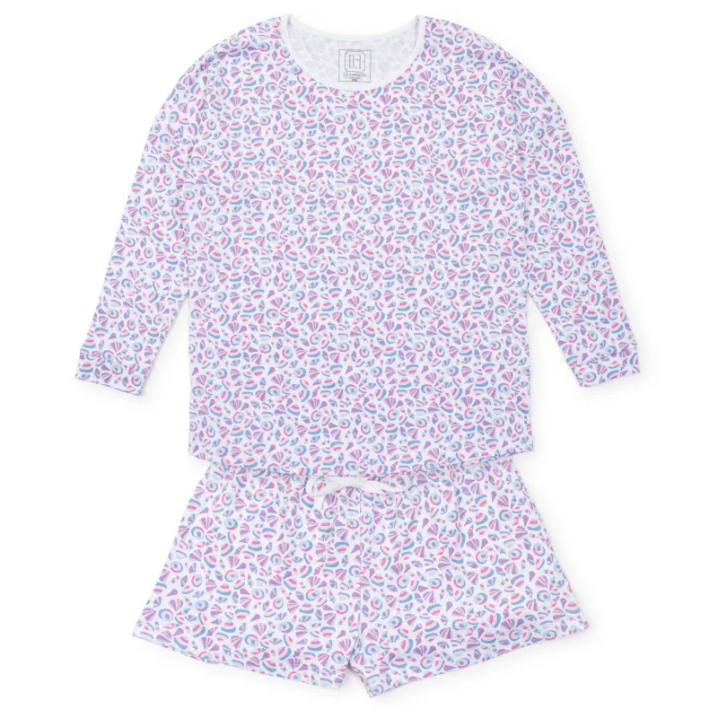 Anna Women's Longsleeve Top Short Set sold by Lila and Hayes