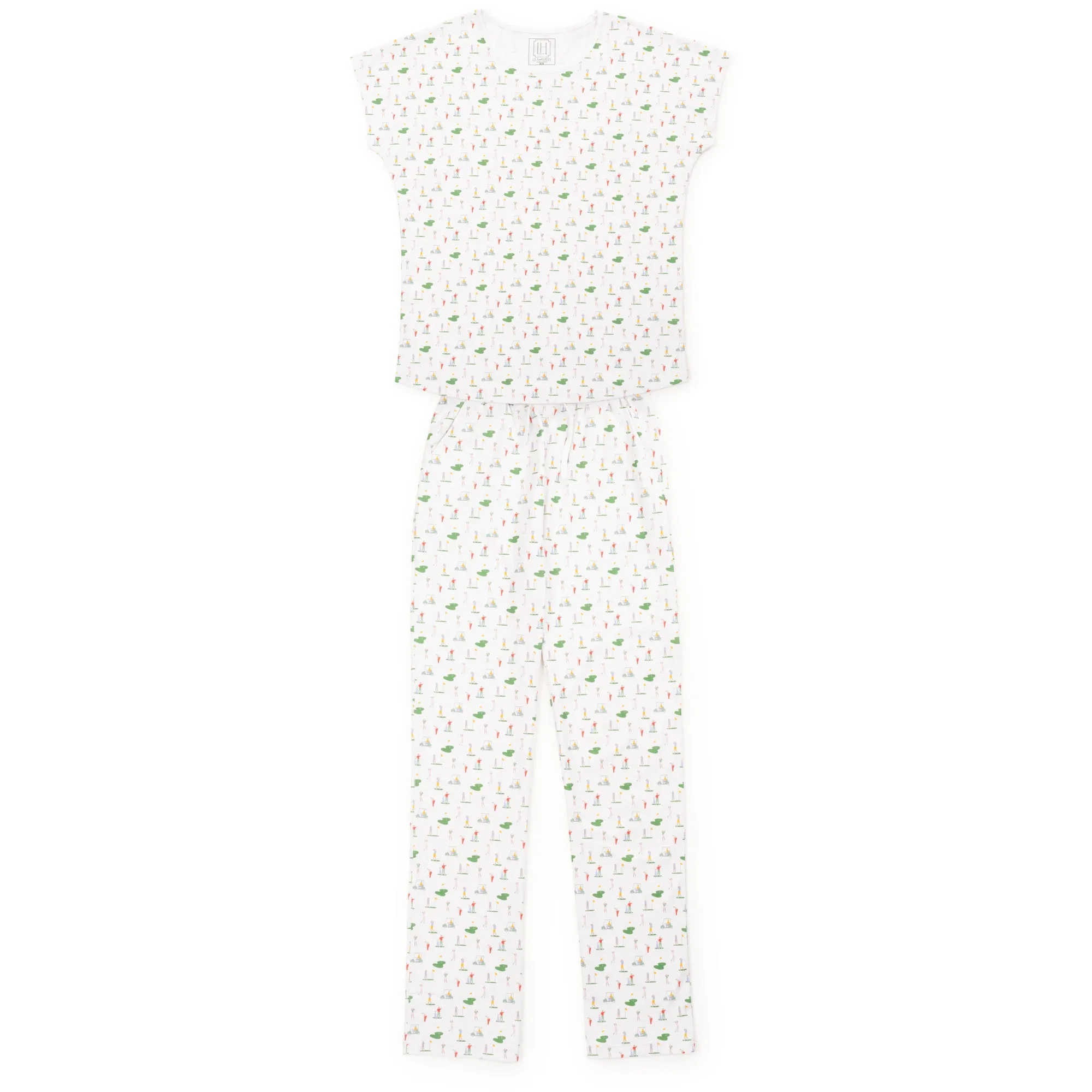Marcia Women's Pajama Pant Set Golf Life sold by Lila and Hayes