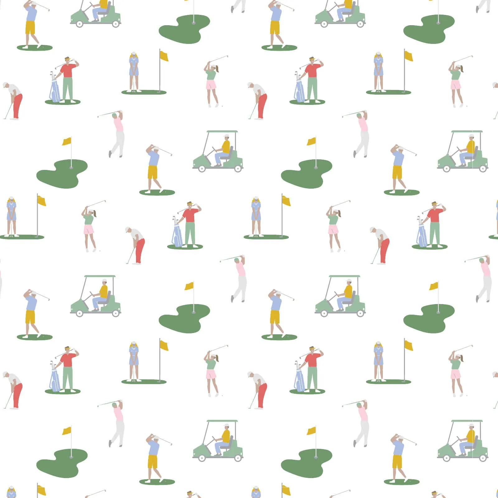 Marcia Women's Pajama Pant Set Golf Life sold by Lila and Hayes product image thumbnail 2