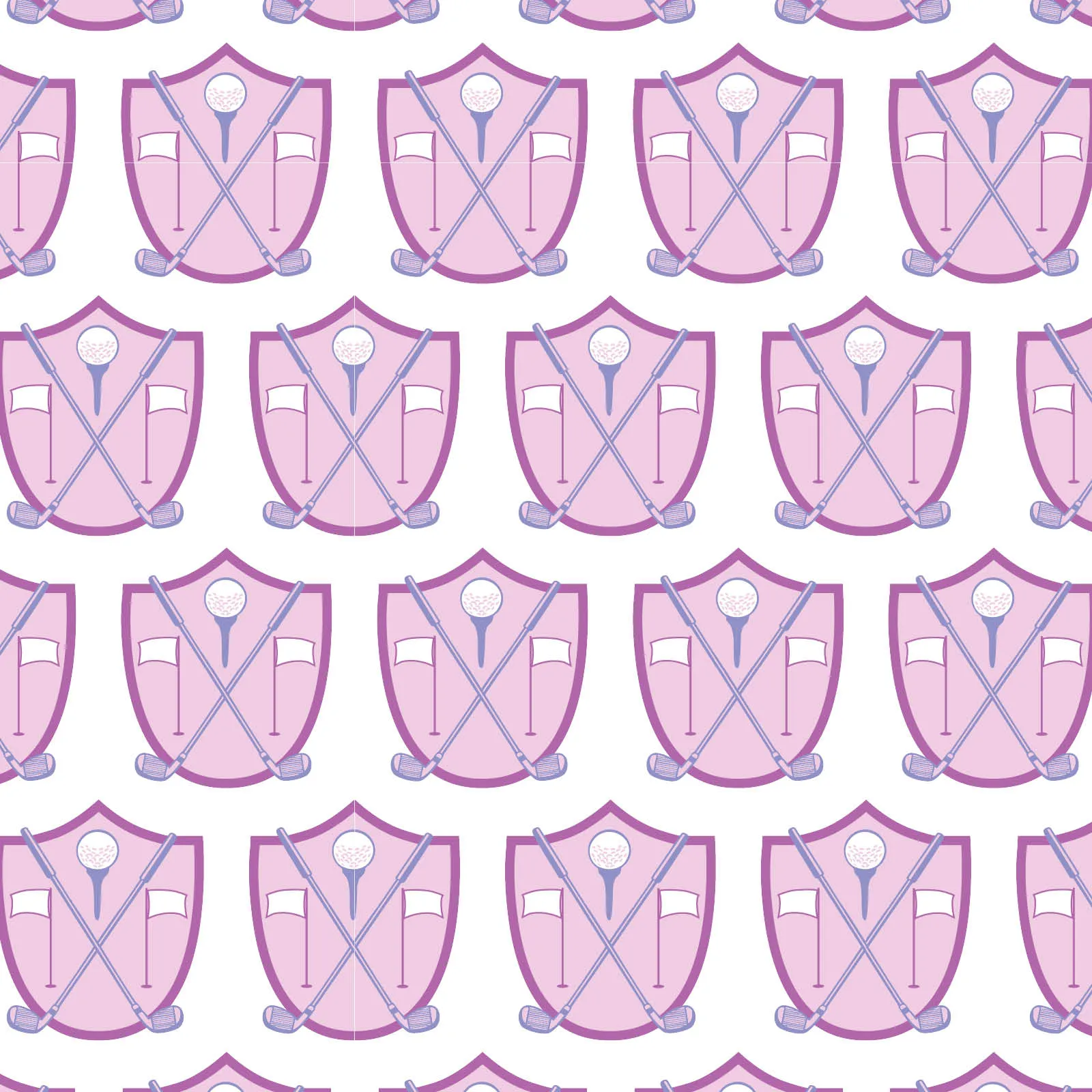 Anna Women's Longsleeve Short Set - Golf Crest Pink sold by Lila and Hayes product image thumbnail 2