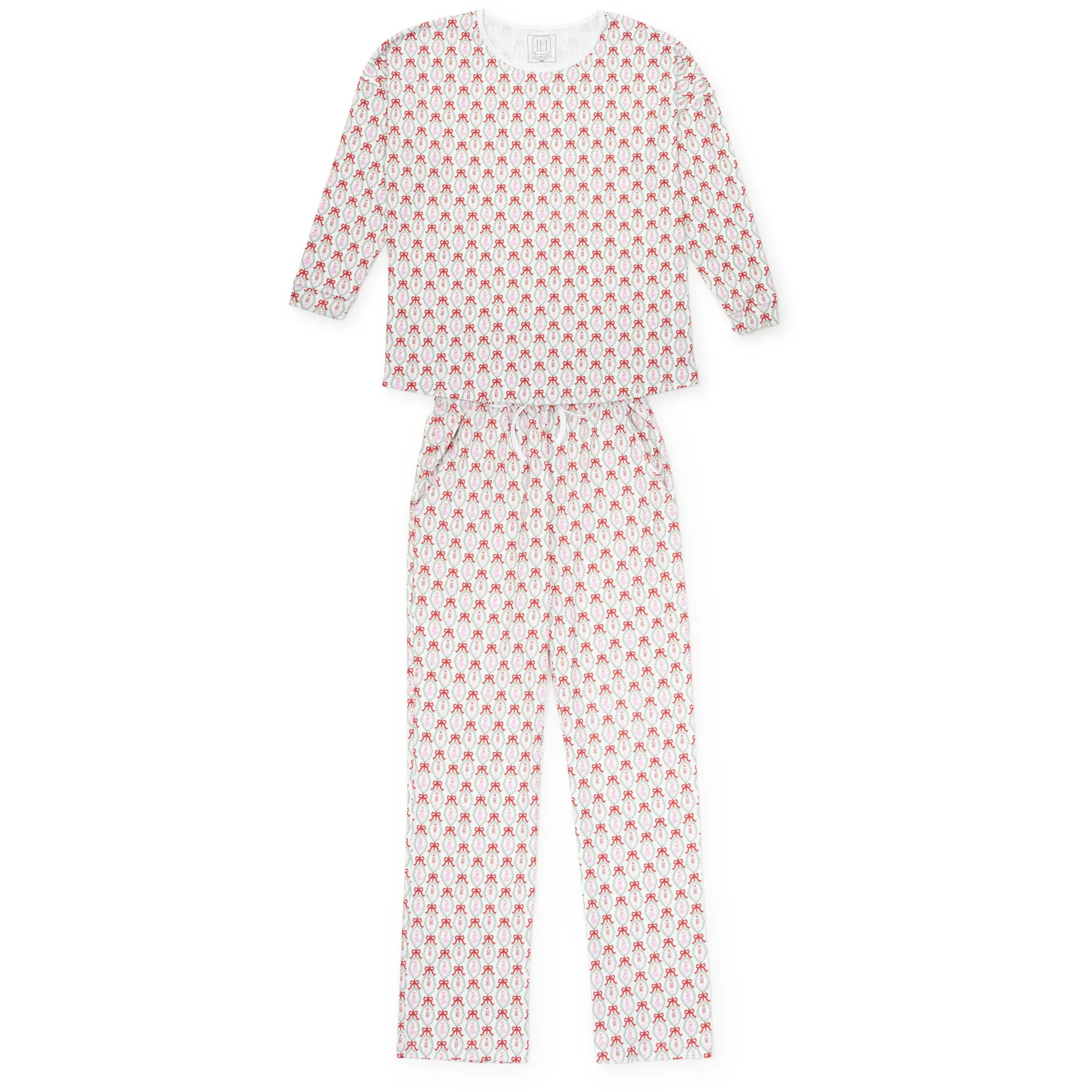 Audrey Women's Longsleeve Top Pant Set - Nutcracker Ballet sold by Lila and Hayes