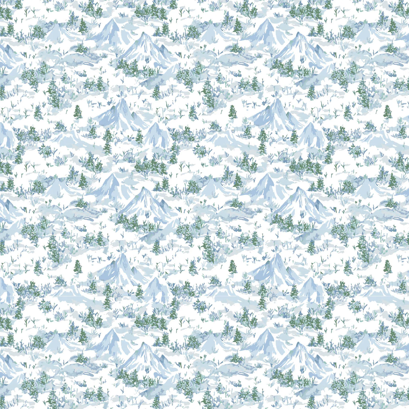 Audrey Women's Longsleeve Top Pant Set - Snow-Capped Mountains sold by Lila and Hayes product image thumbnail 2