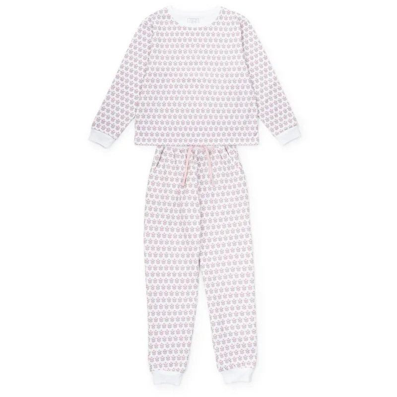 Kelsey Women's Sweatshirt Jogger Set - Berkshire Batik Floral sold by Lila and Hayes