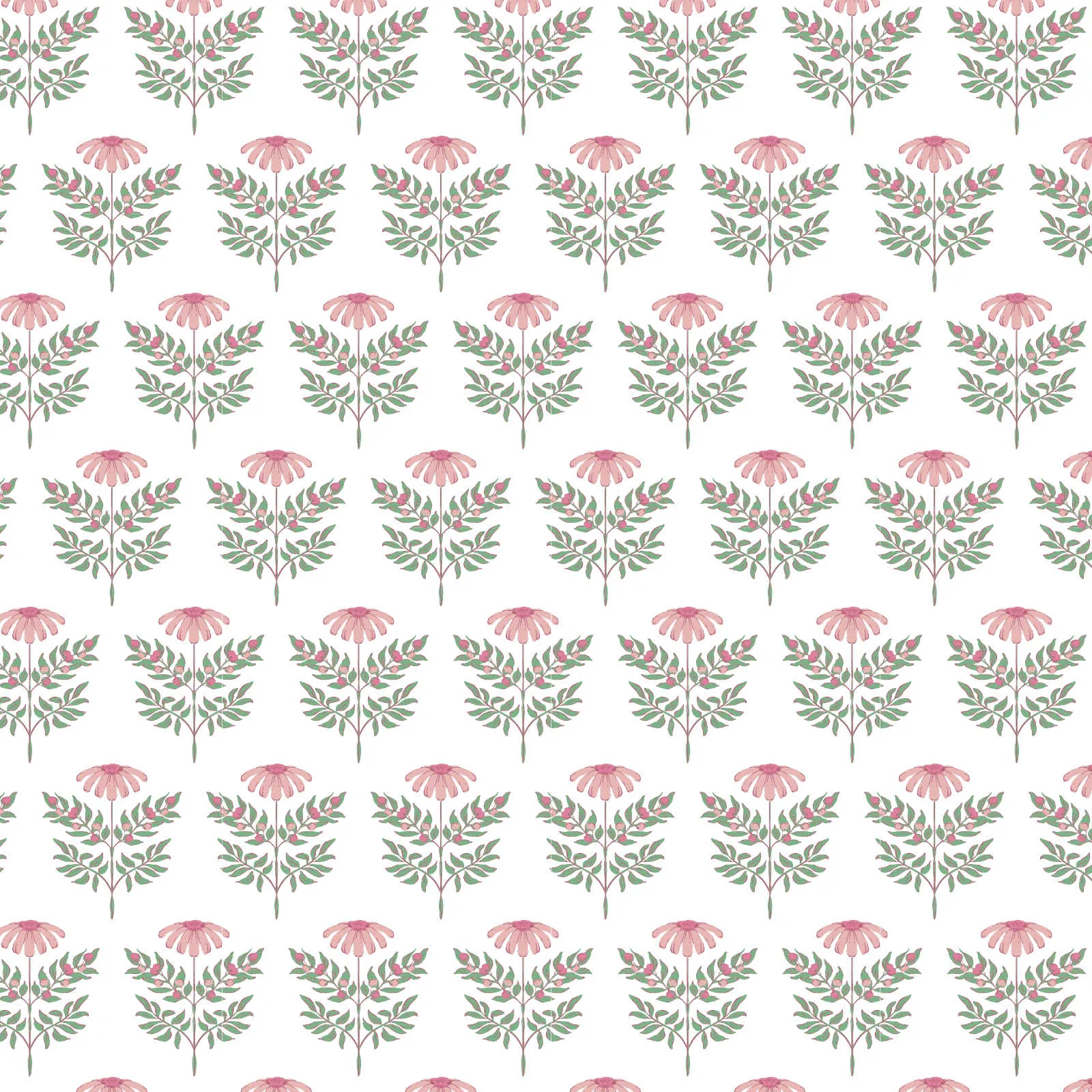 Marcia Women's Pima Cotton Pajama Pant Set Berkshire Batik Floral sold by Lila and Hayes product image thumbnail 2