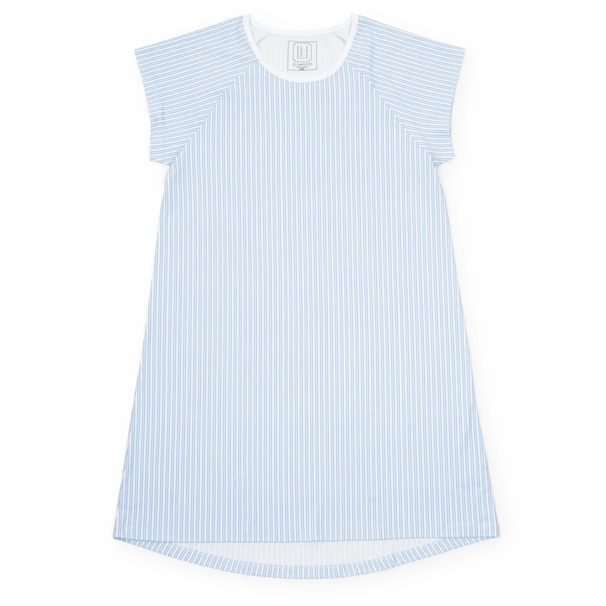 Wendy Women's Nightgown Classic Stripe sold by Lila and Hayes