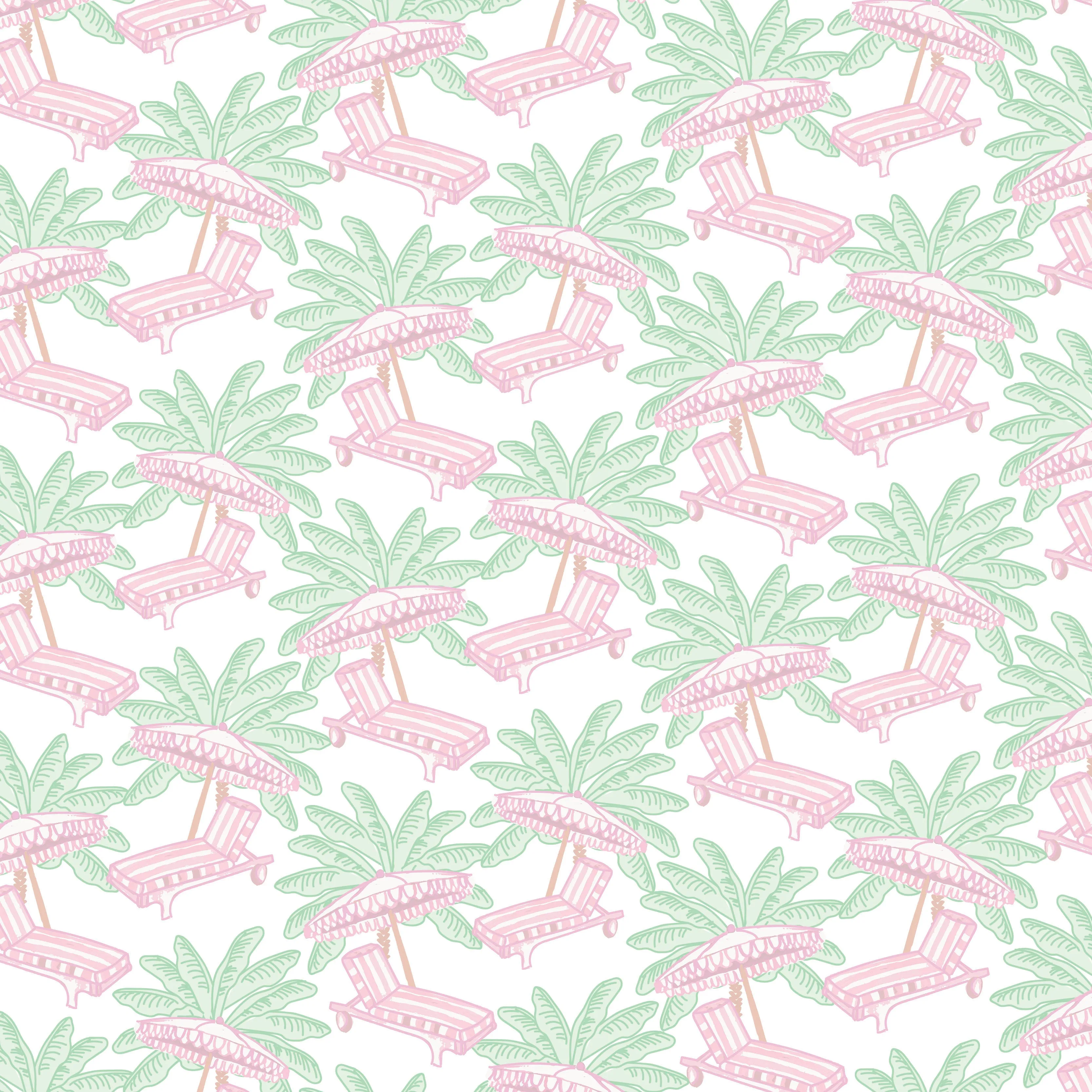 Katie Women's Nightgown - Poolside Palms sold by Lila and Hayes product image thumbnail 2