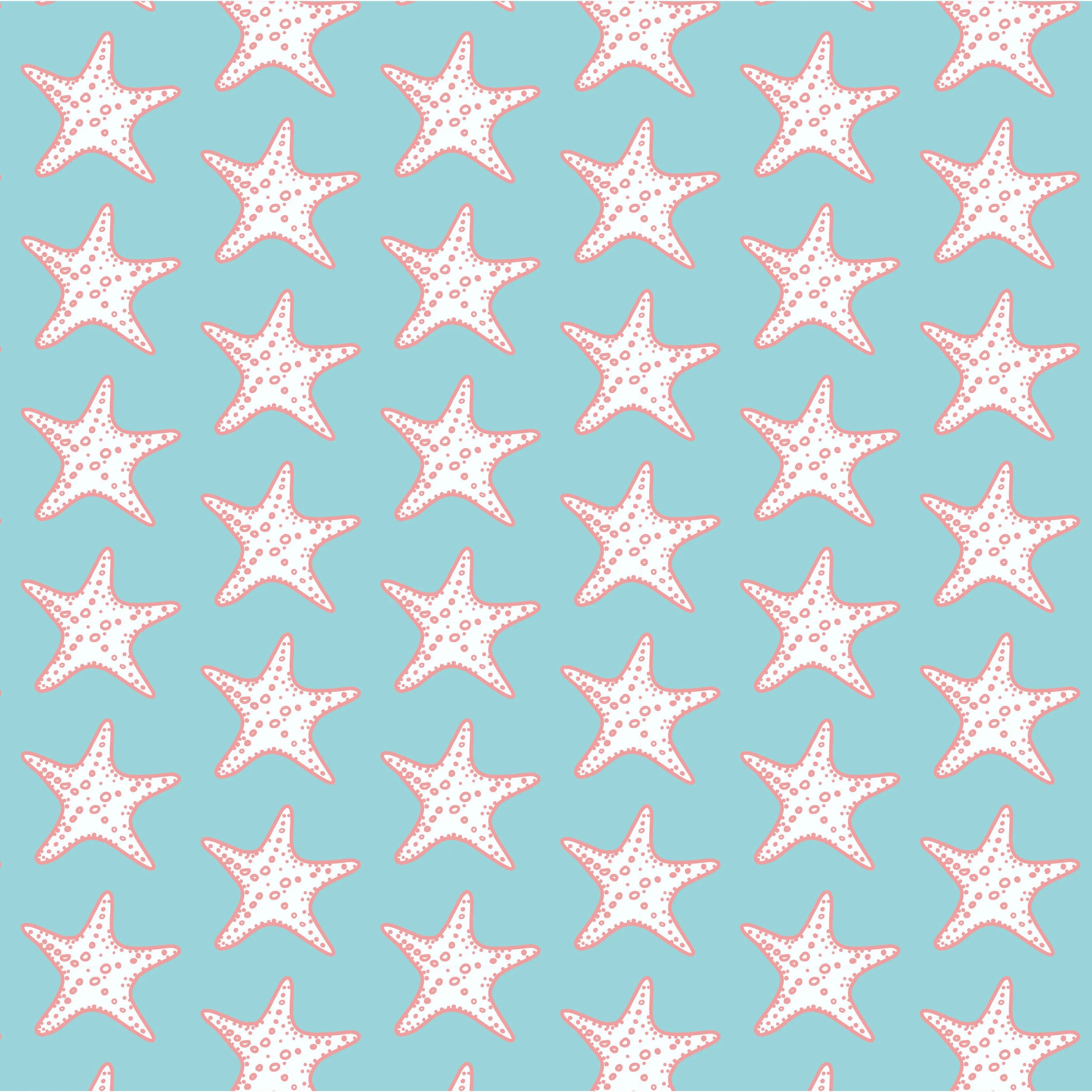 Riley Women's Pajama Short Set - Seaside Starfish sold by Lila and Hayes product image thumbnail 2